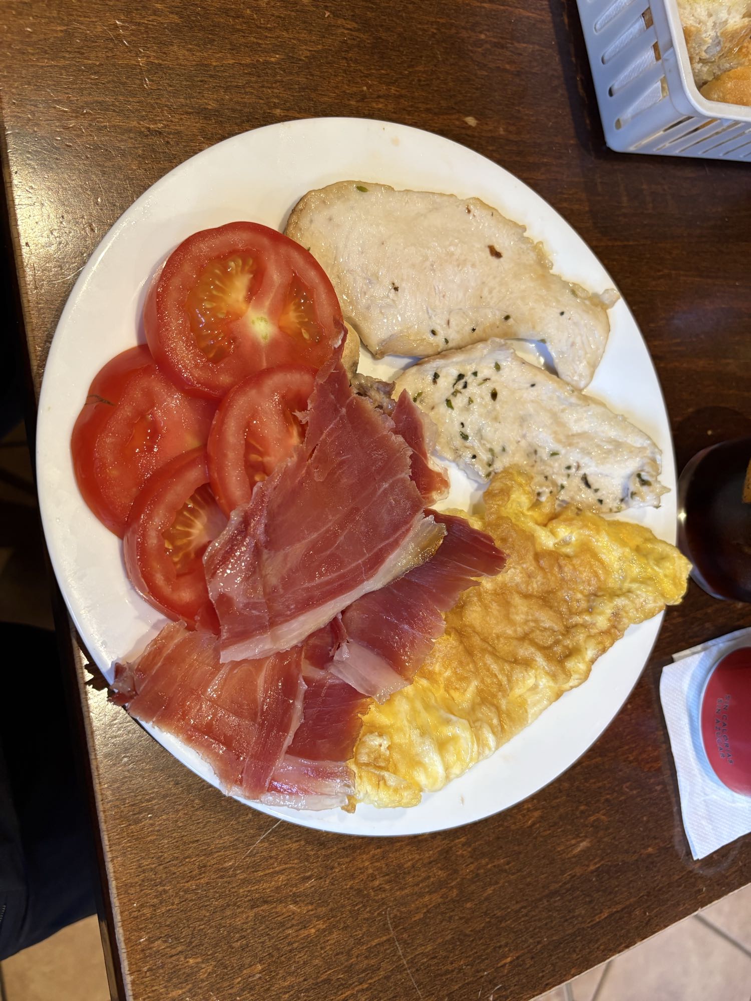 Plato mixto desayuno