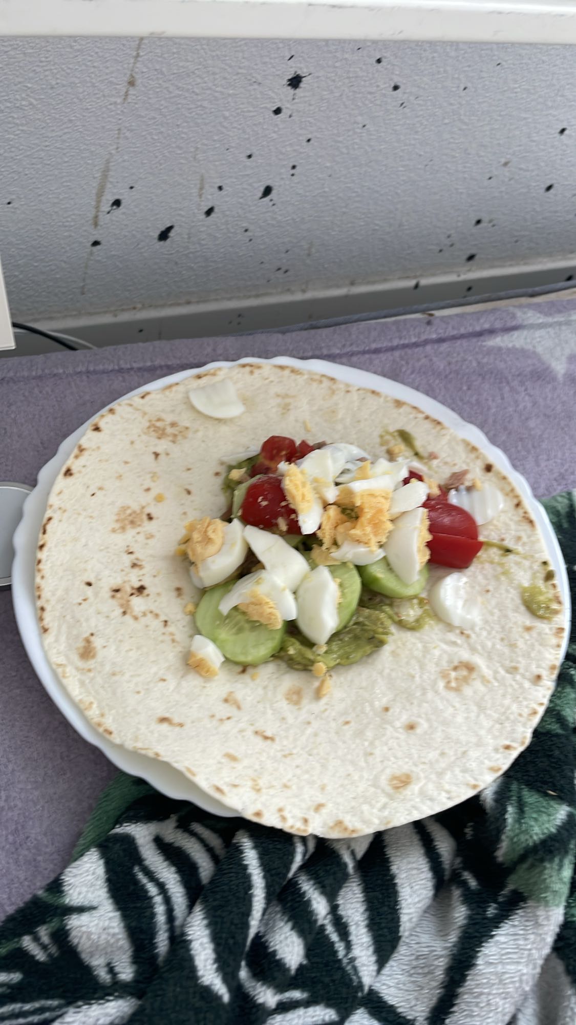 Egg Veggie Wrap