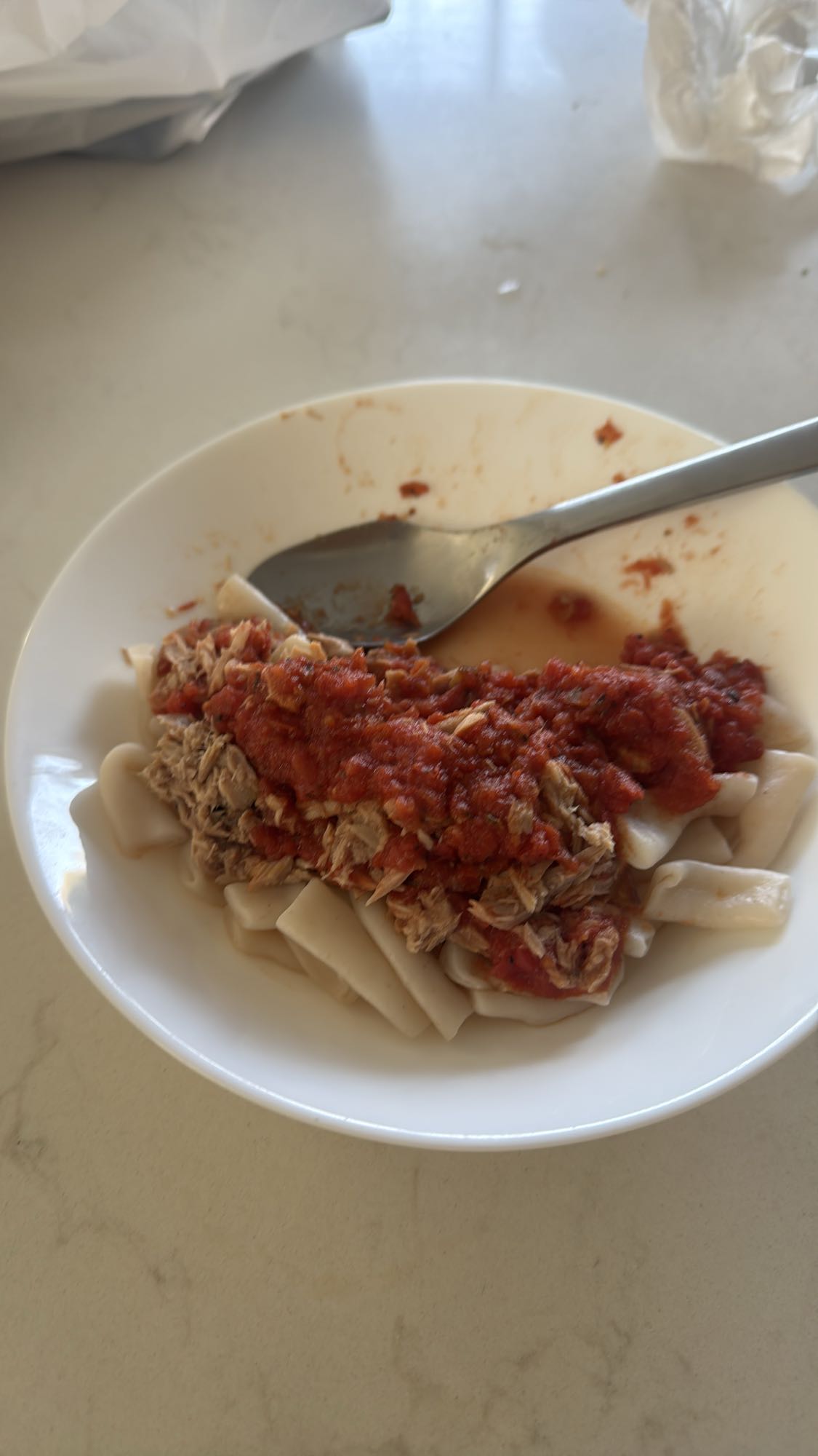 Tuna Pasta with Tomato