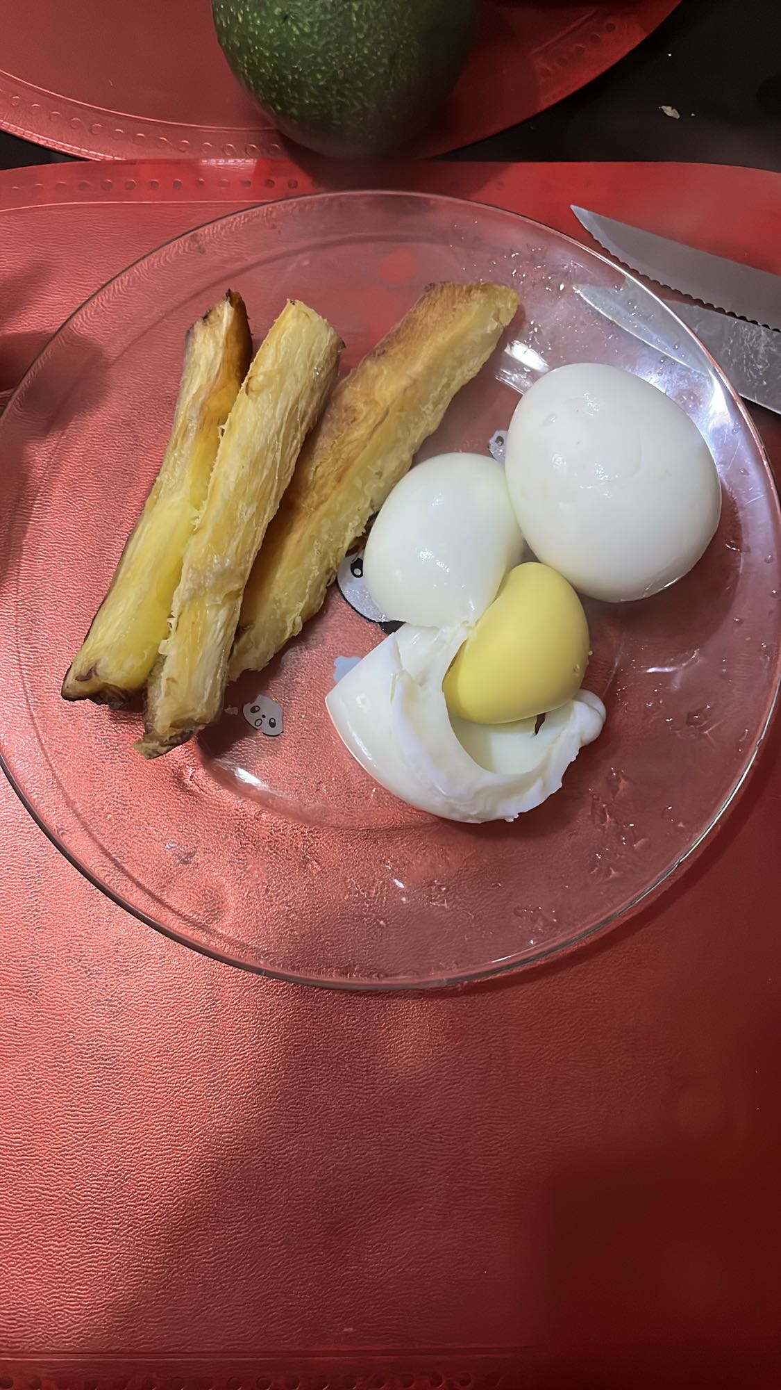 Huevos con yuca