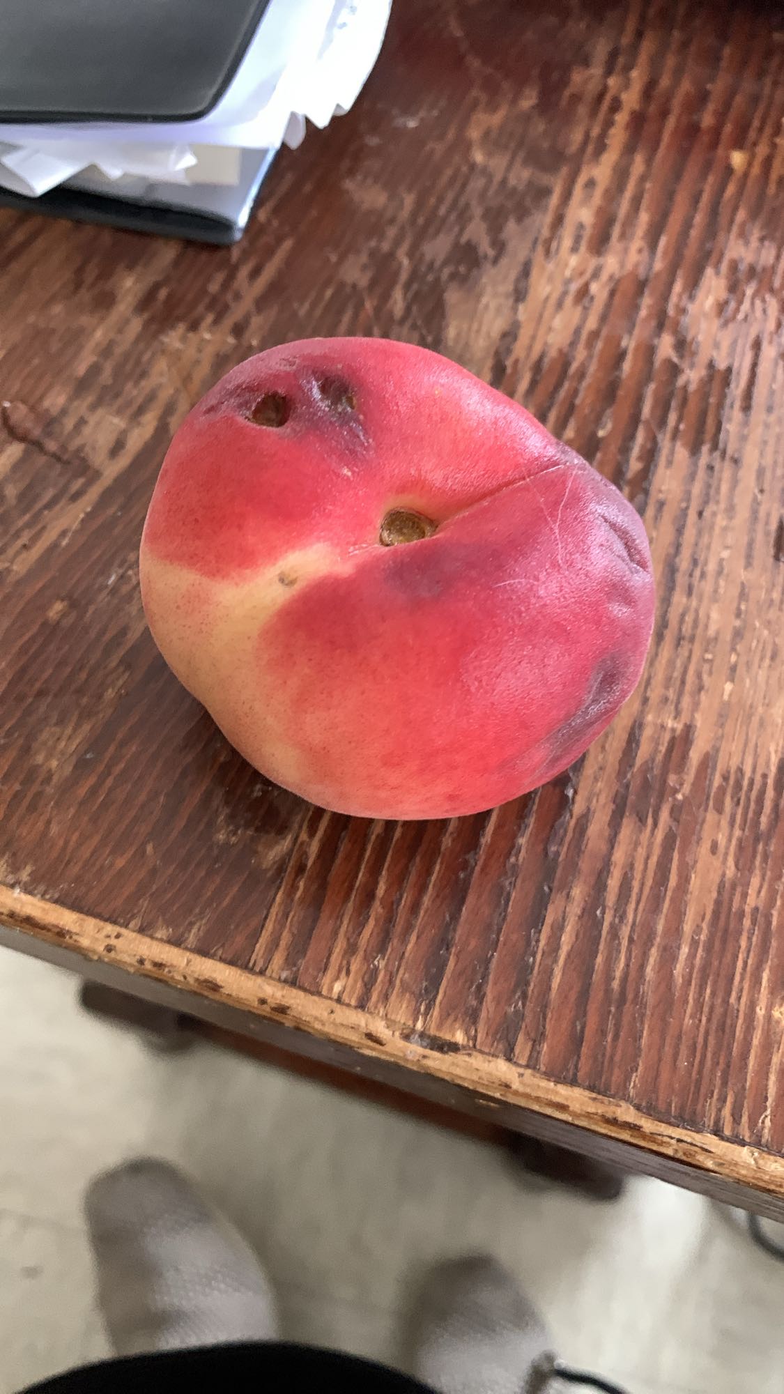 Pêche plate entière