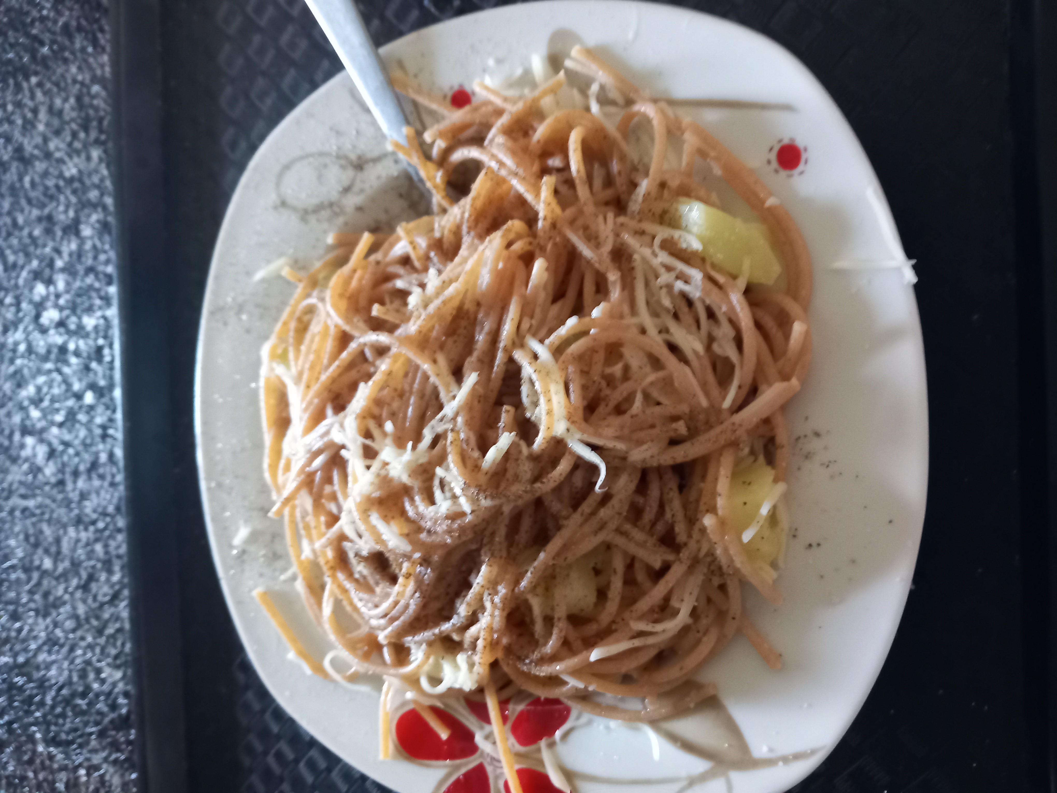 Spaghetti au fromage