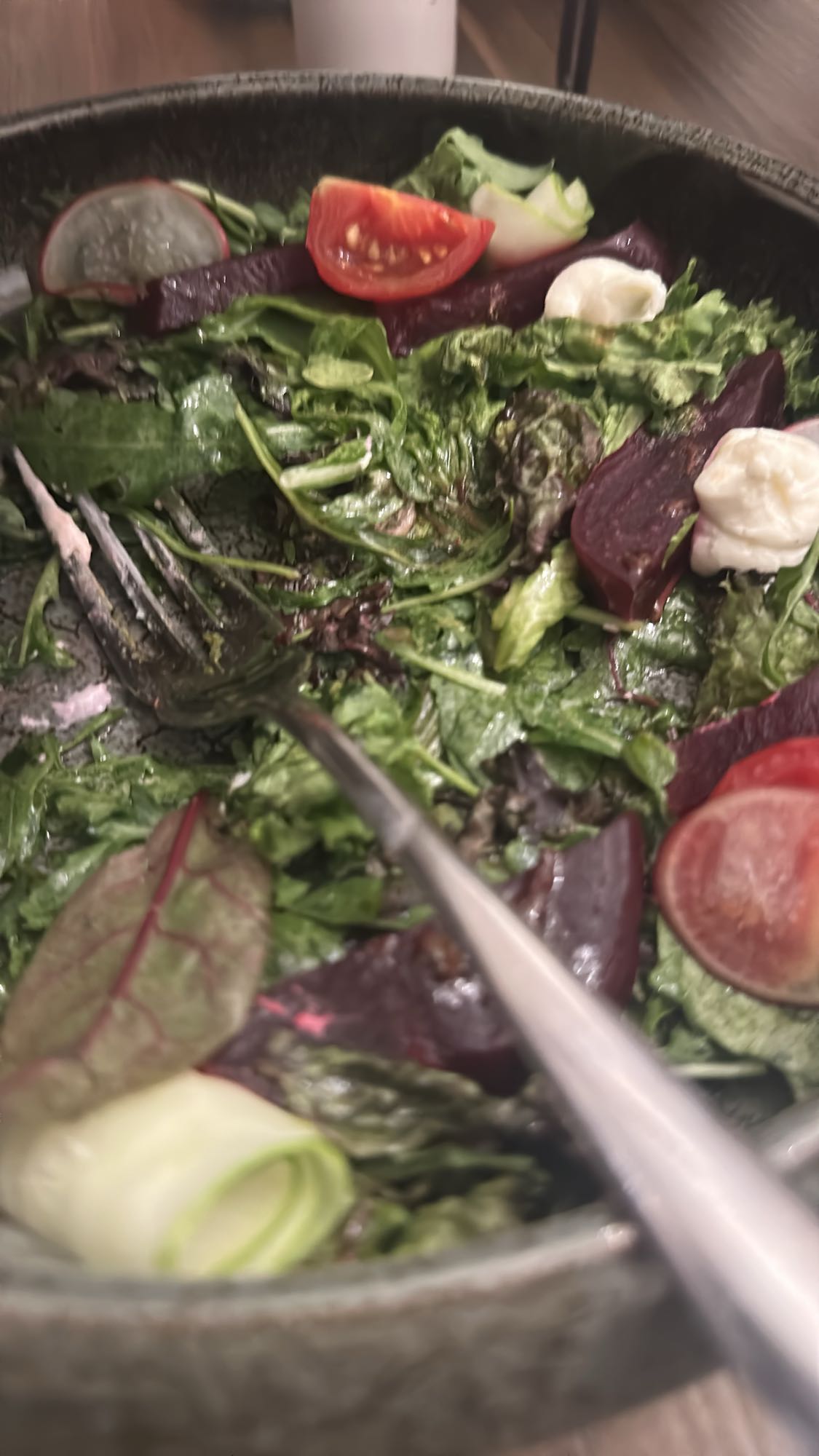 Beet & Greens Salad