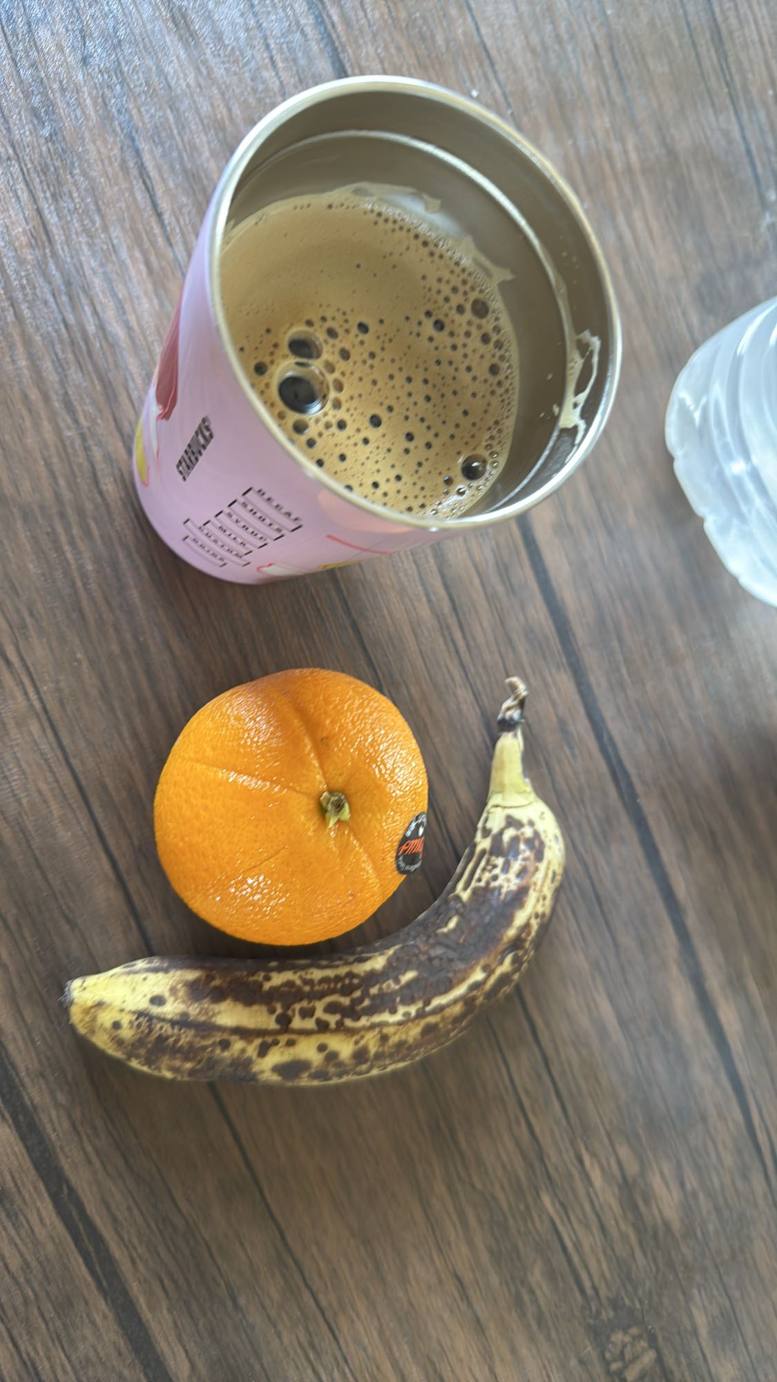 Fruit and Coffee Snack