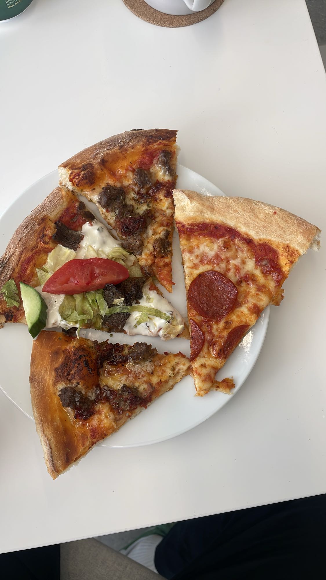 Blandad pizzatallrik