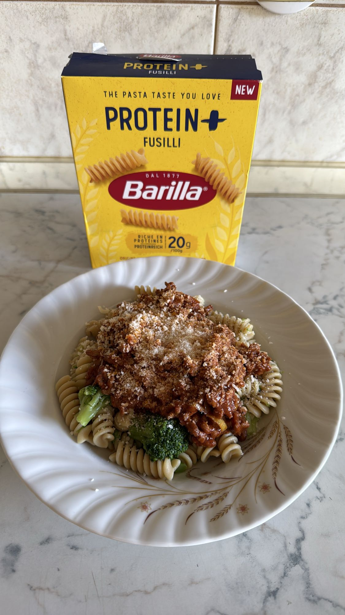 Protein Fusilli Pasta