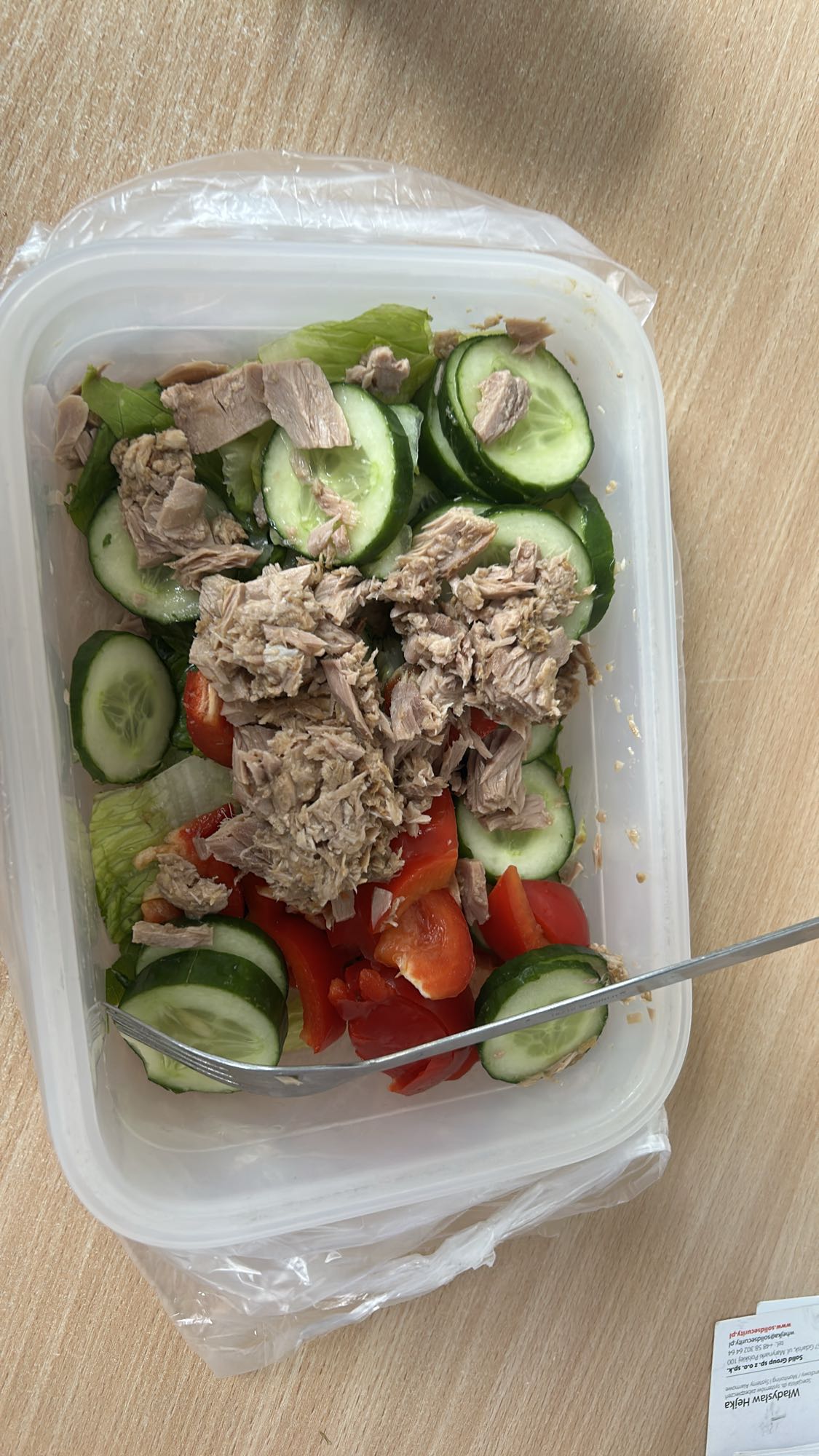 Sałatka z tuńczykiem