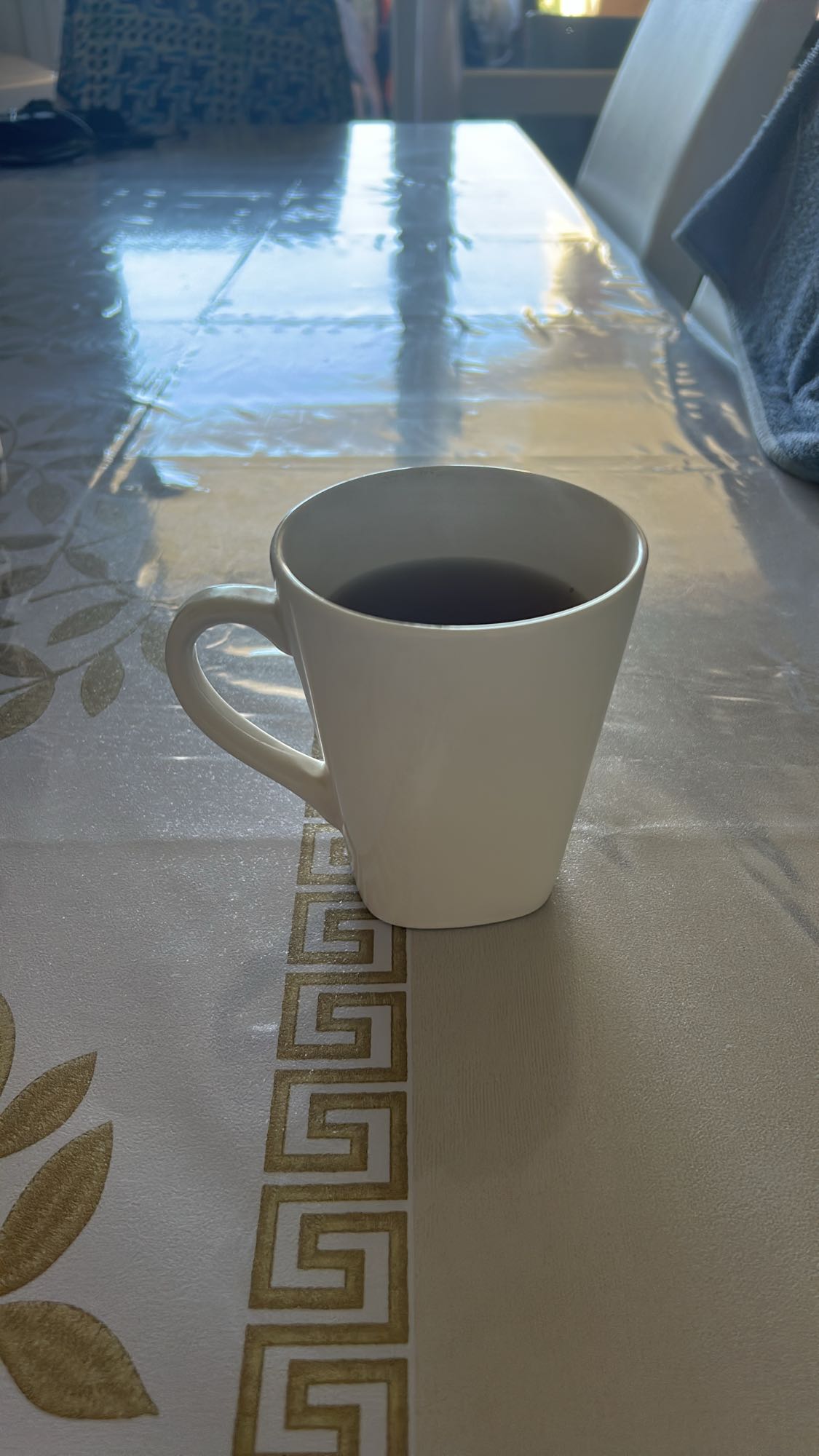 Tasse de thé noir