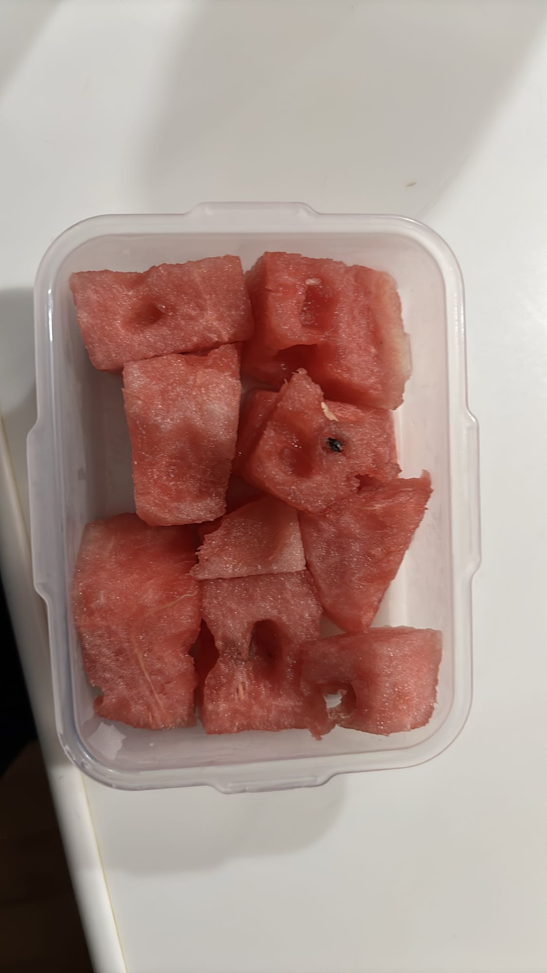 スイカのキューブ