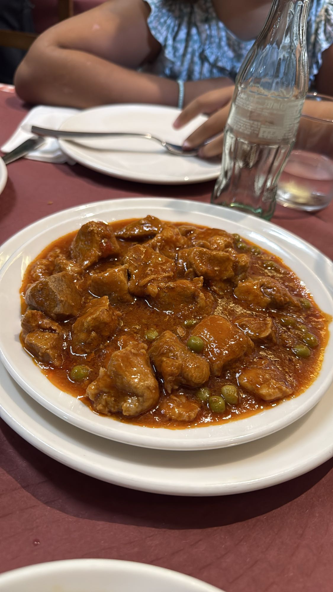 Carne guisada con verduras