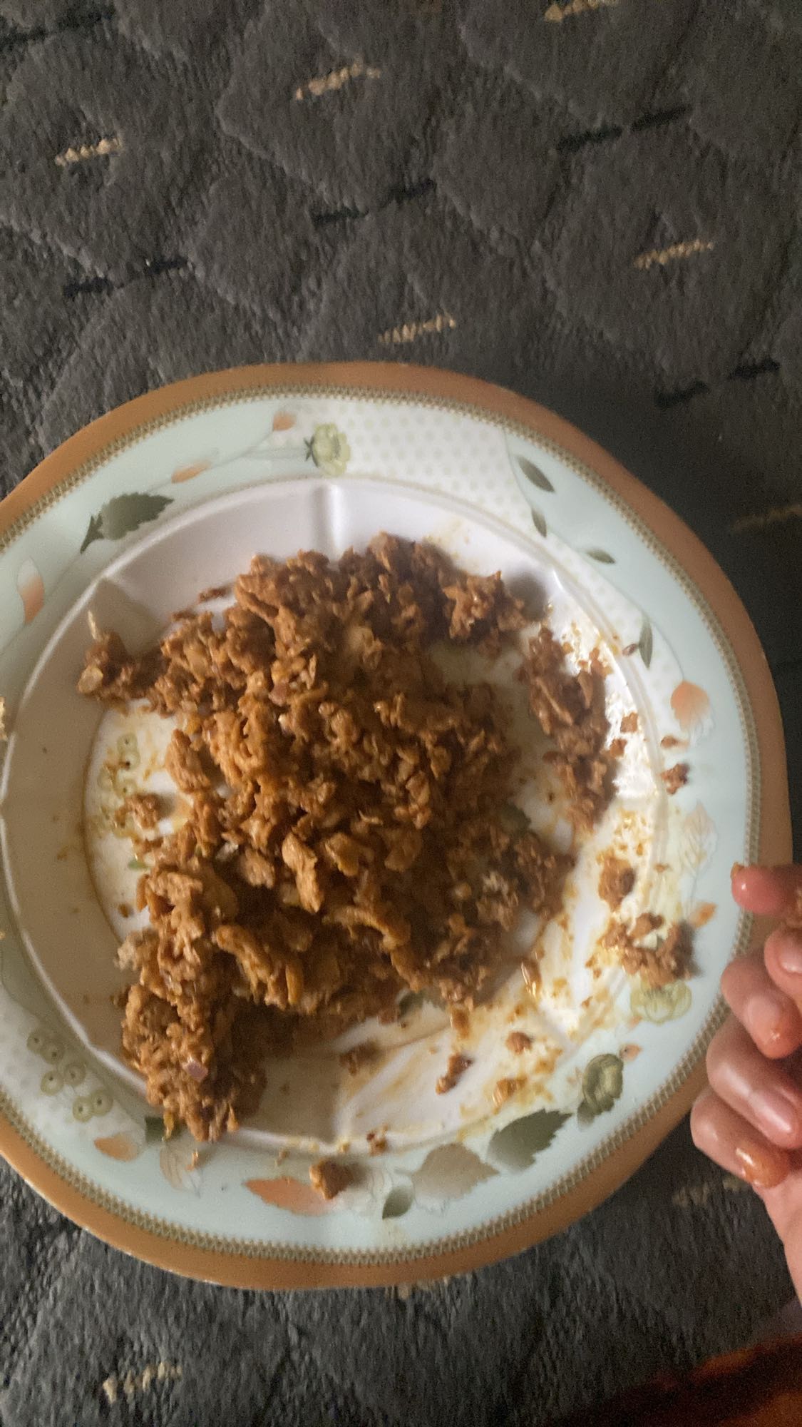 Spicy shredded chicken