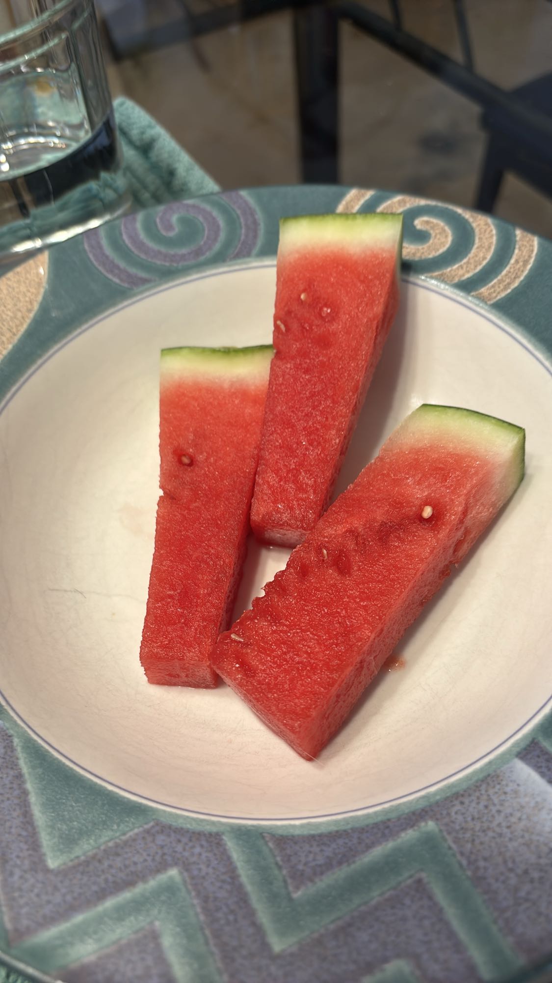 Watermelon slices