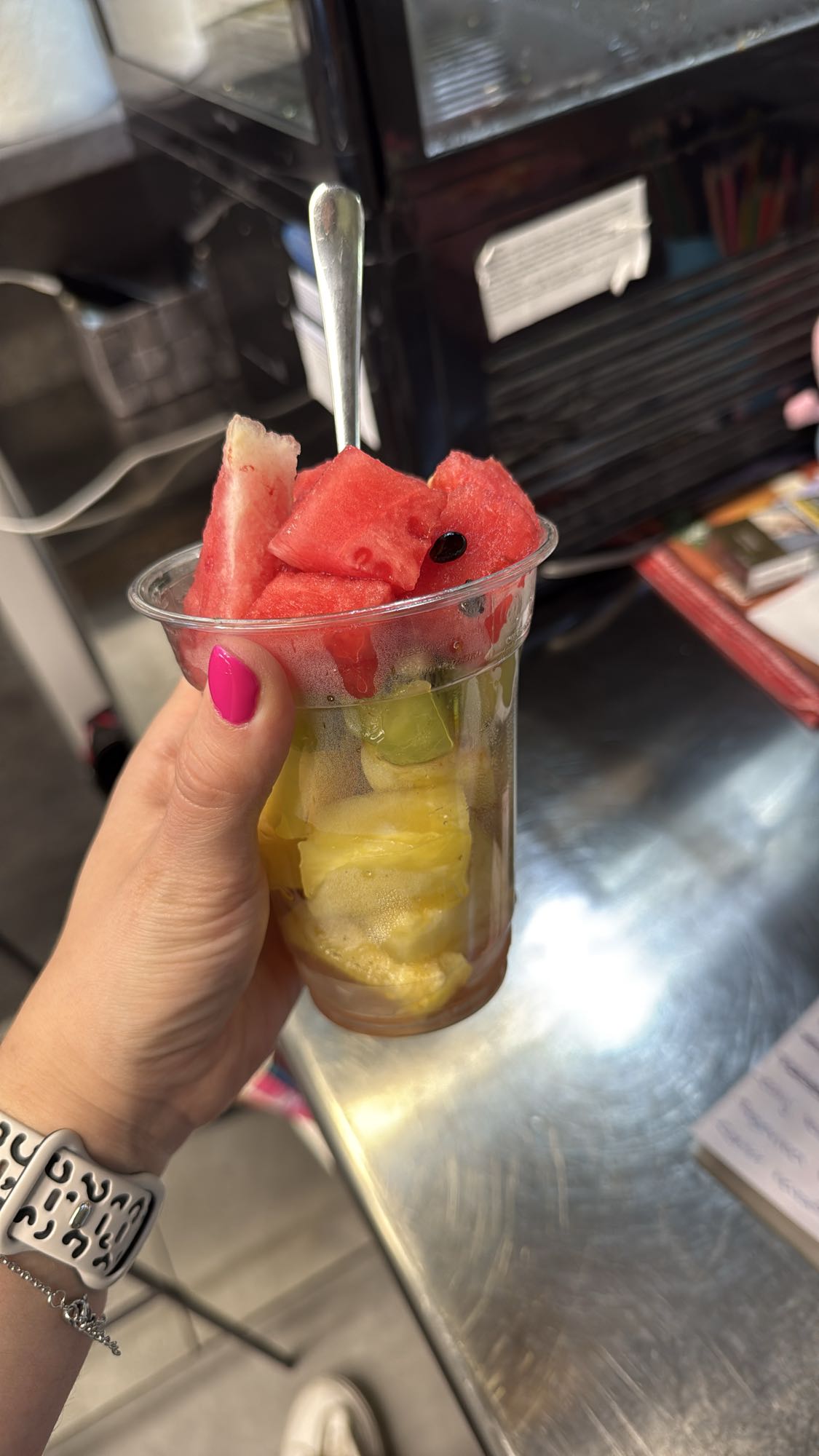 Tropical fruit cup