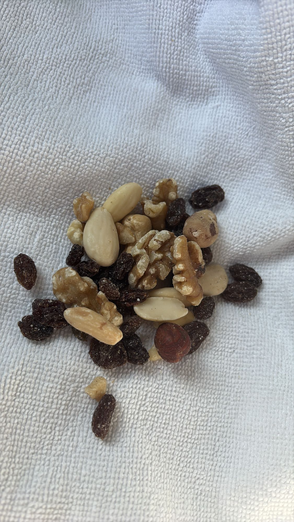 noten en rozijnen mix