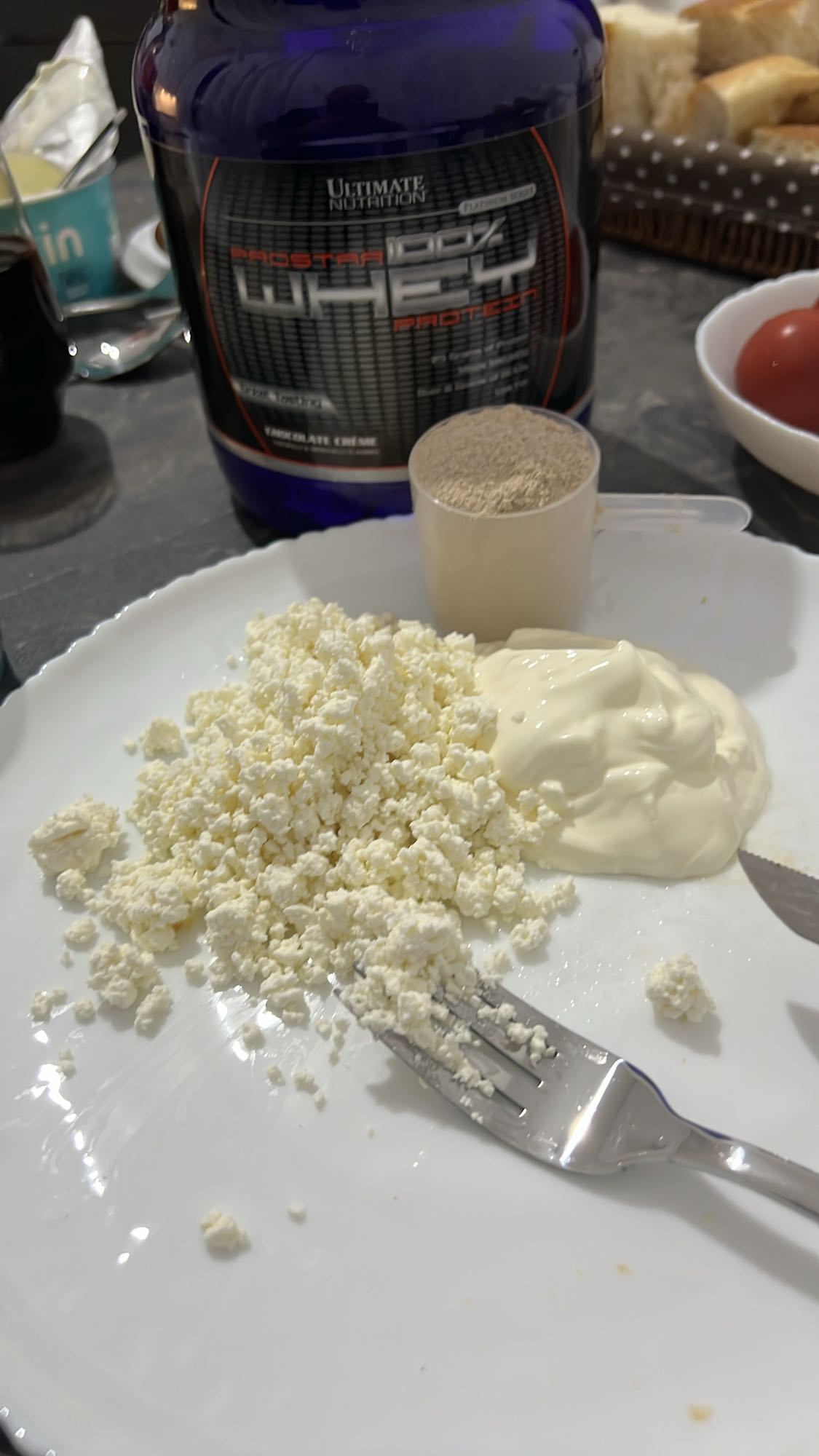 պանիր և պրոտեին խառնուրդ