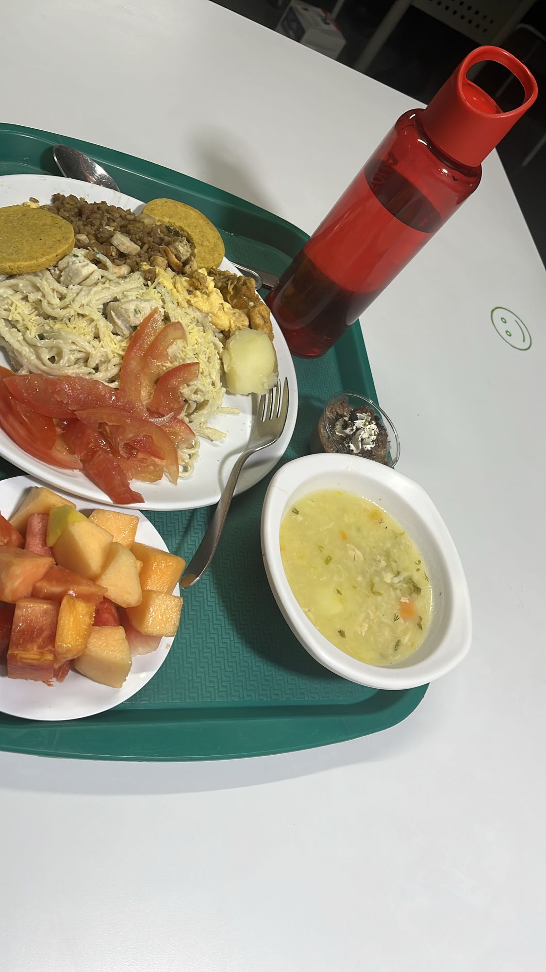 almuerzo variado con sopa