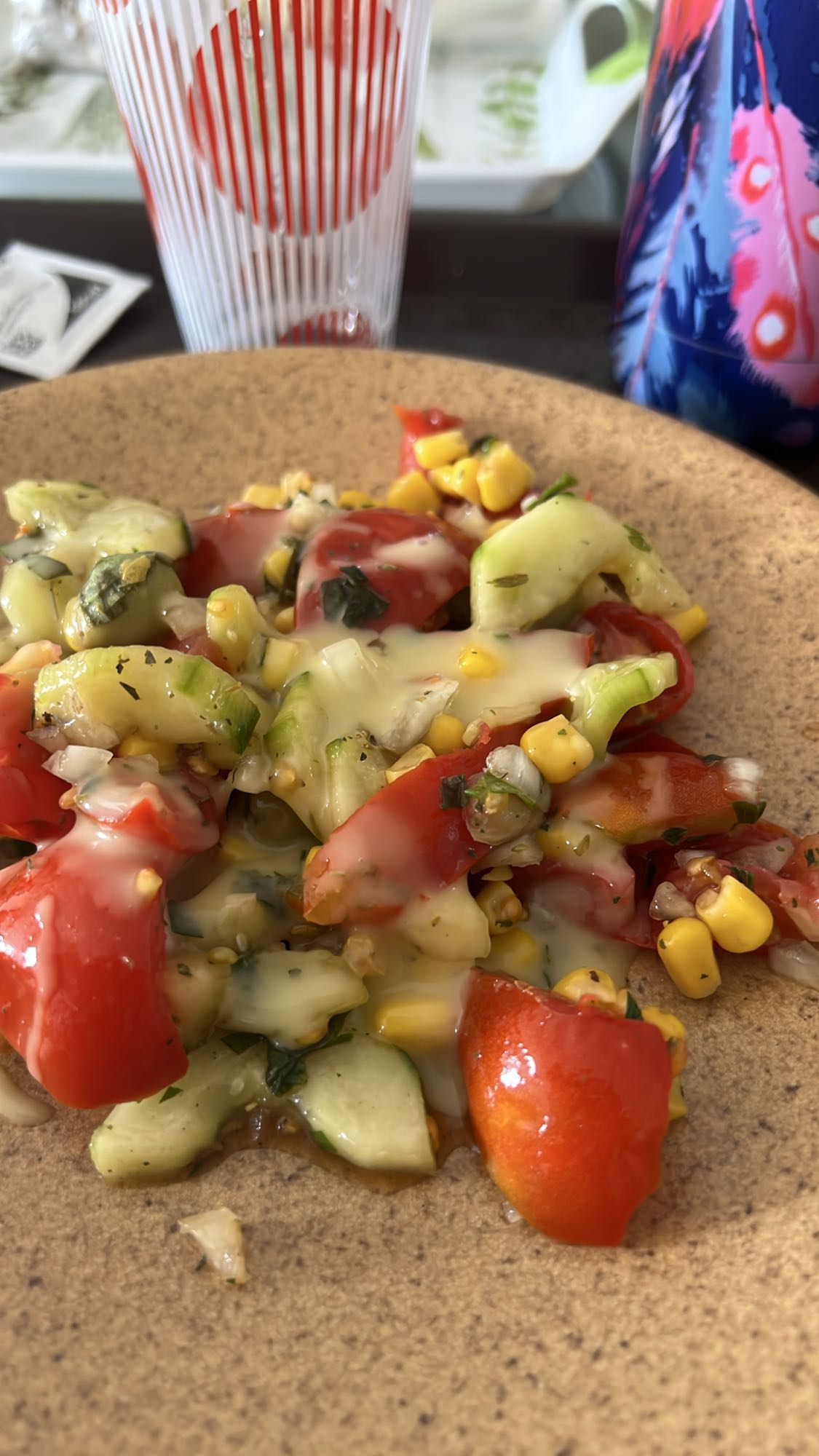 Salade fraîcheur légumes