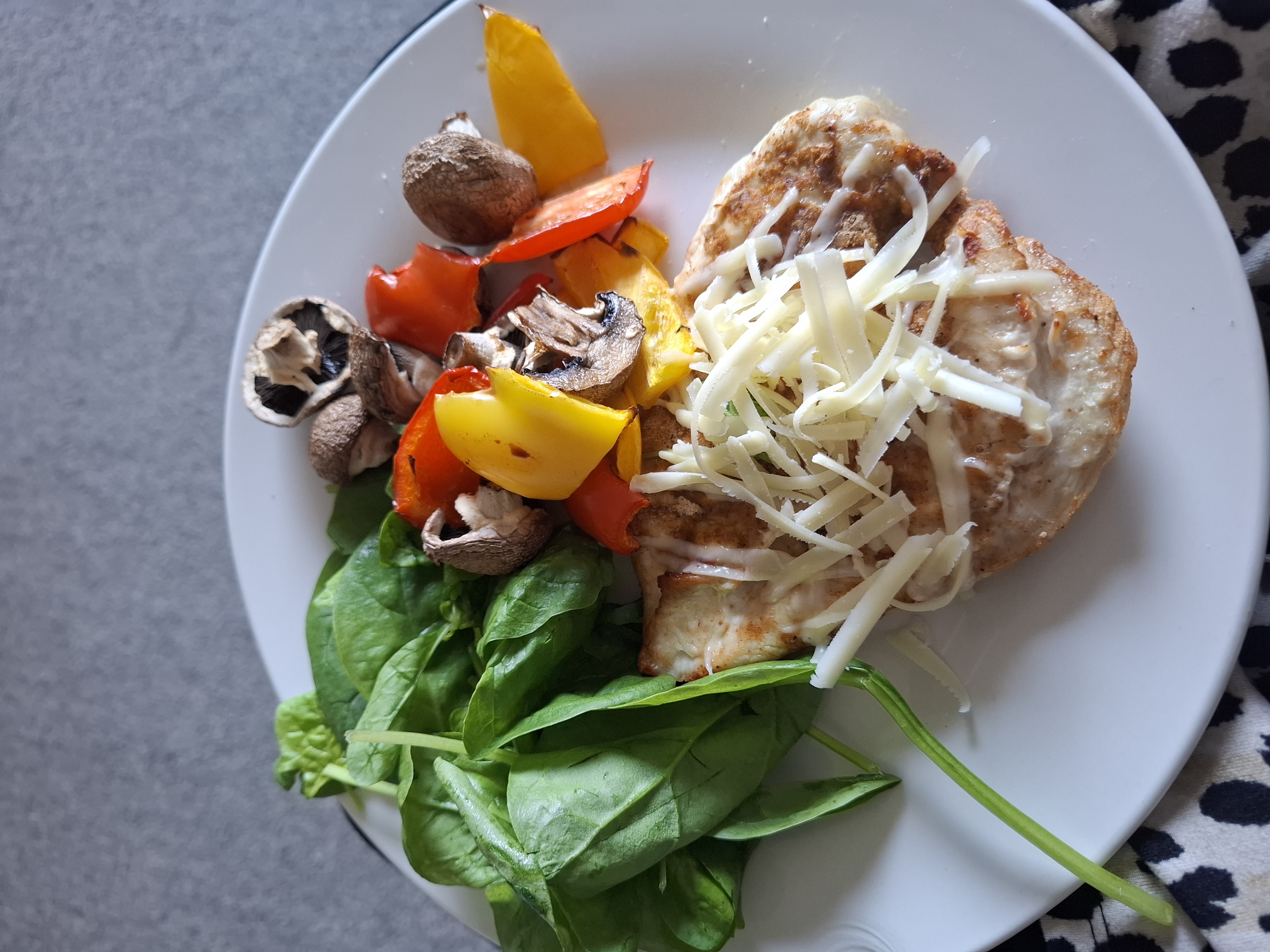 Chicken Veggie Plate