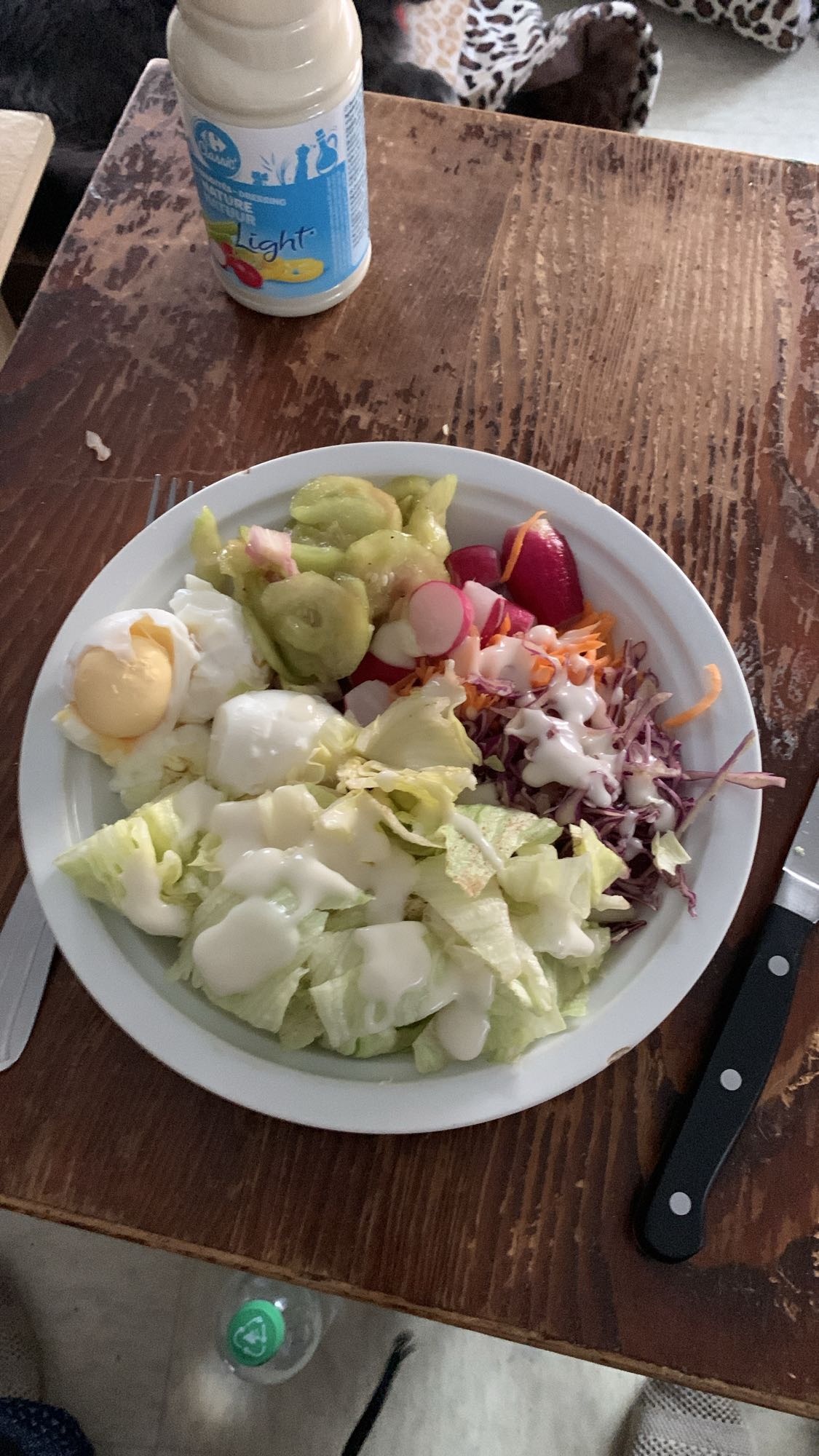 Salade fraîcheur œuf