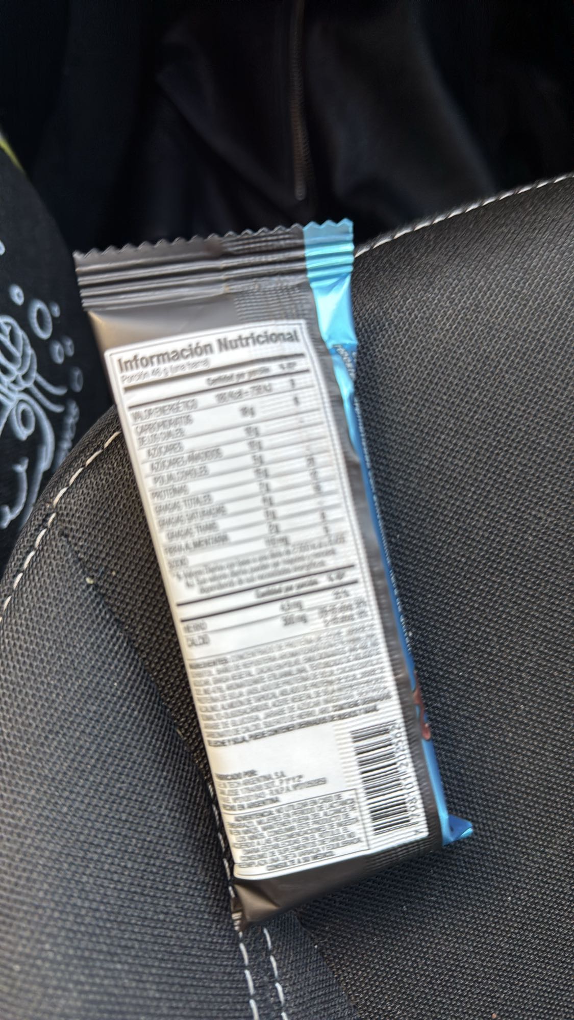 barra proteica chocolate