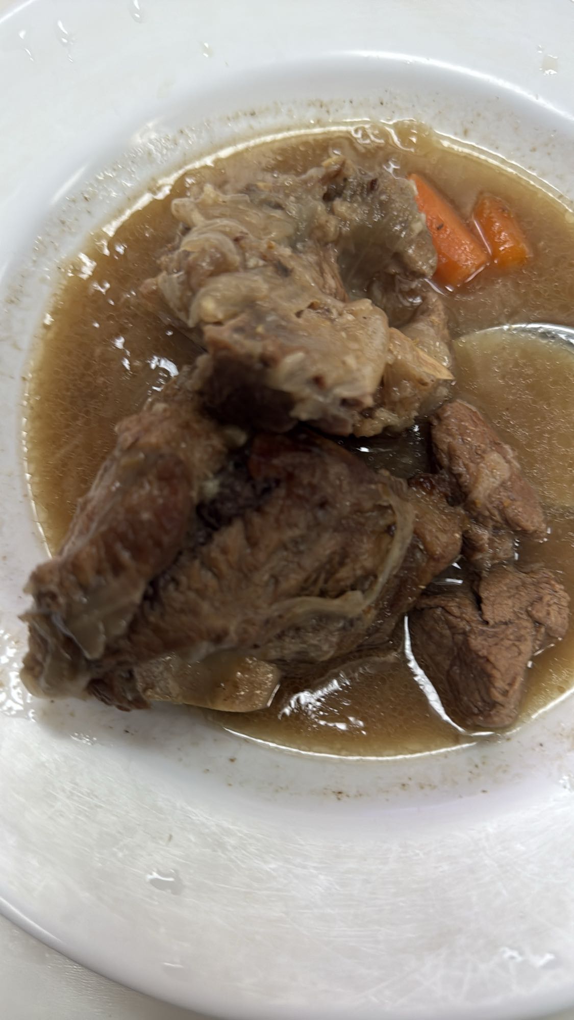 Oksegryte med gulrot