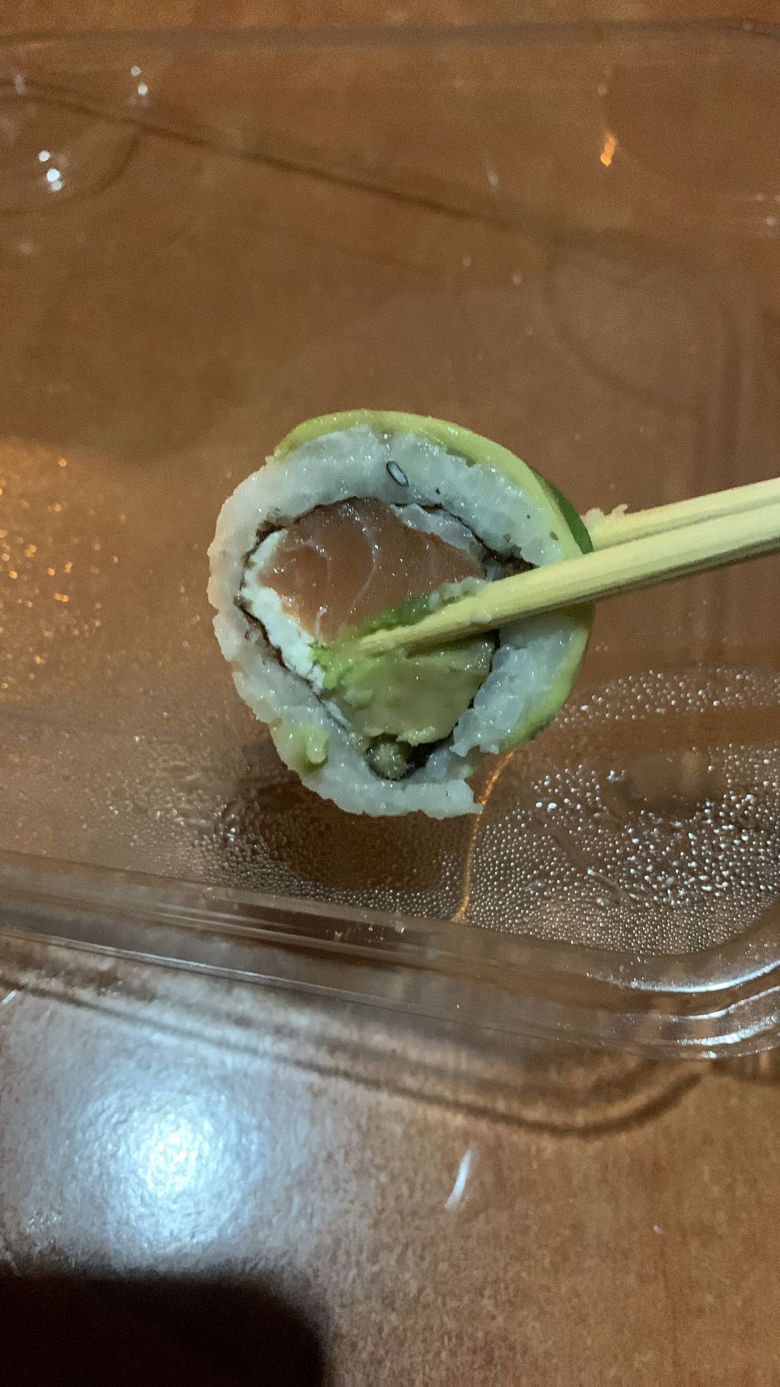 Salmon Avocado Sushi Roll