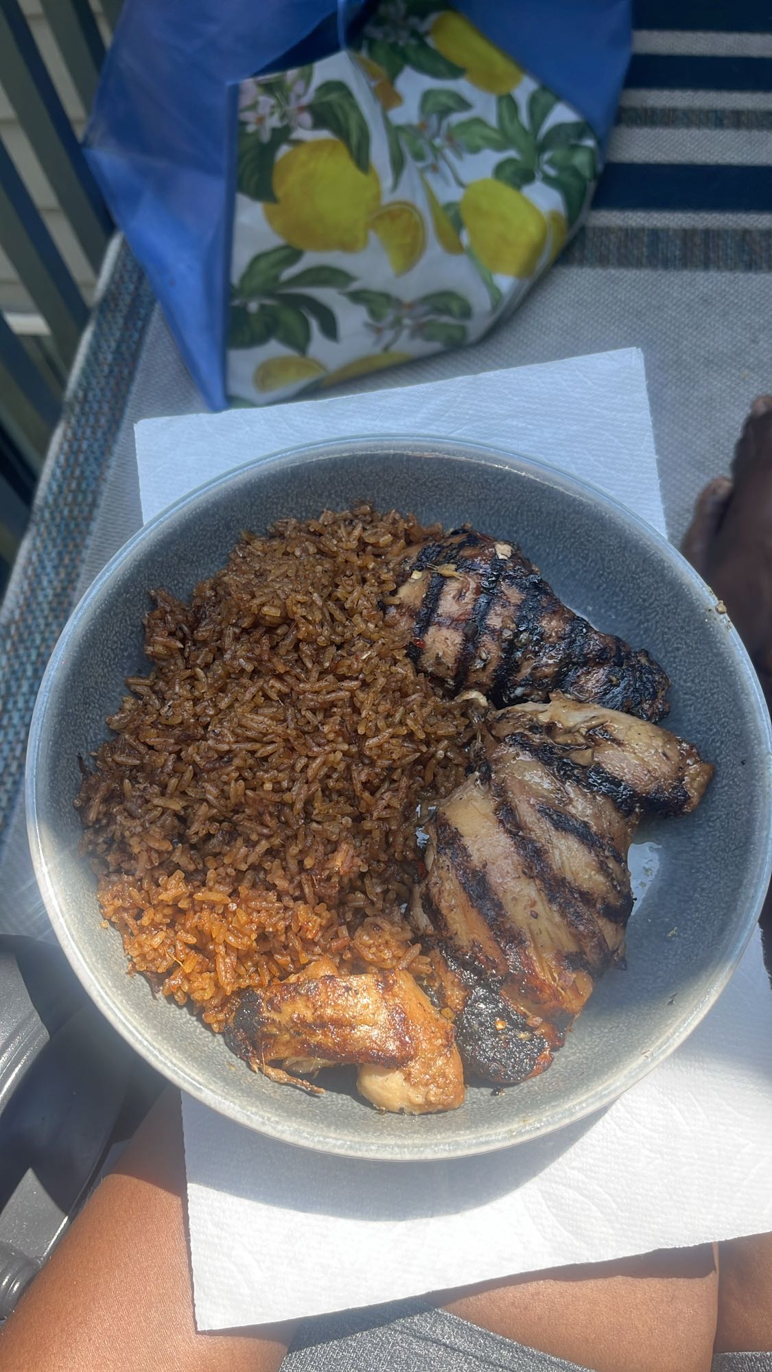 Grilled Chicken & Rice
