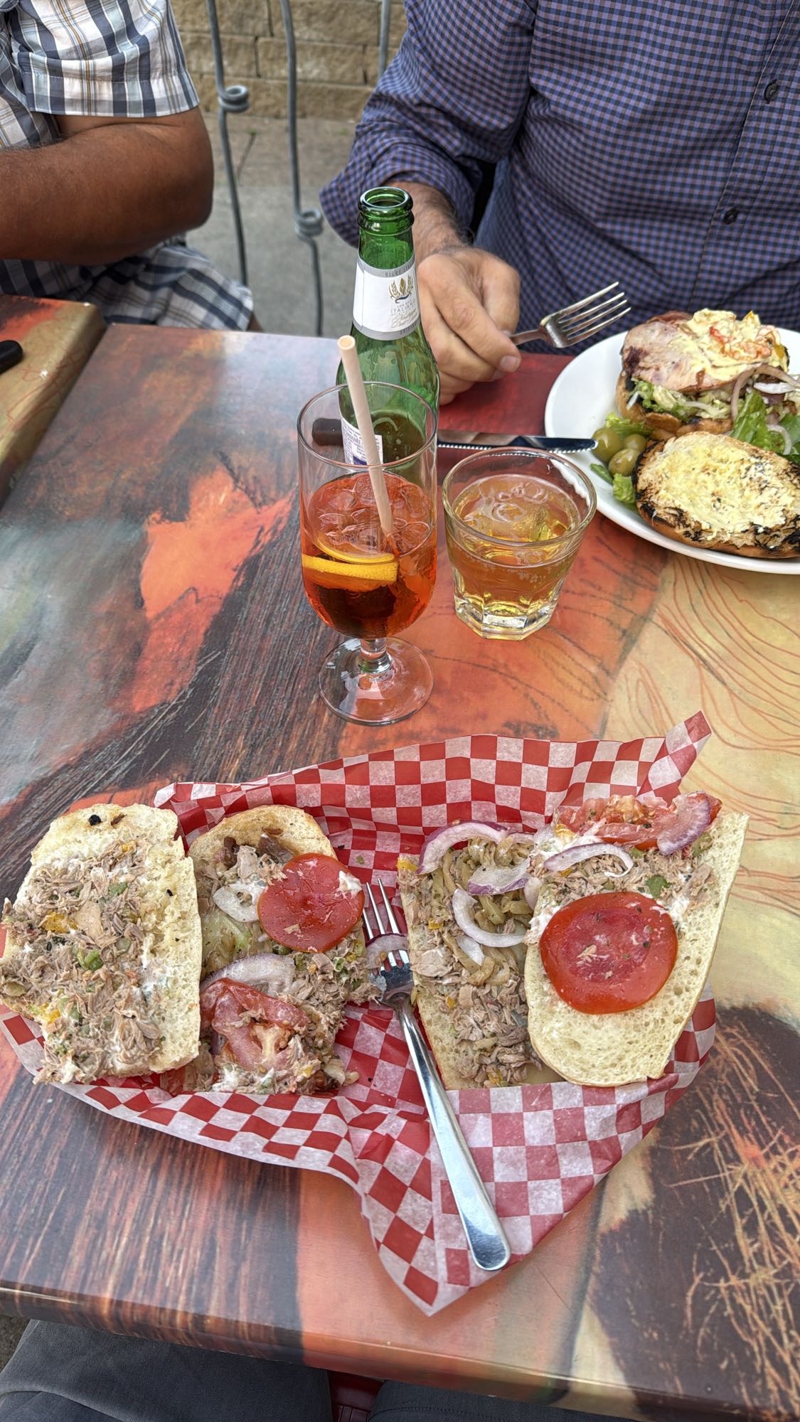 Sandwich au porc effiloché