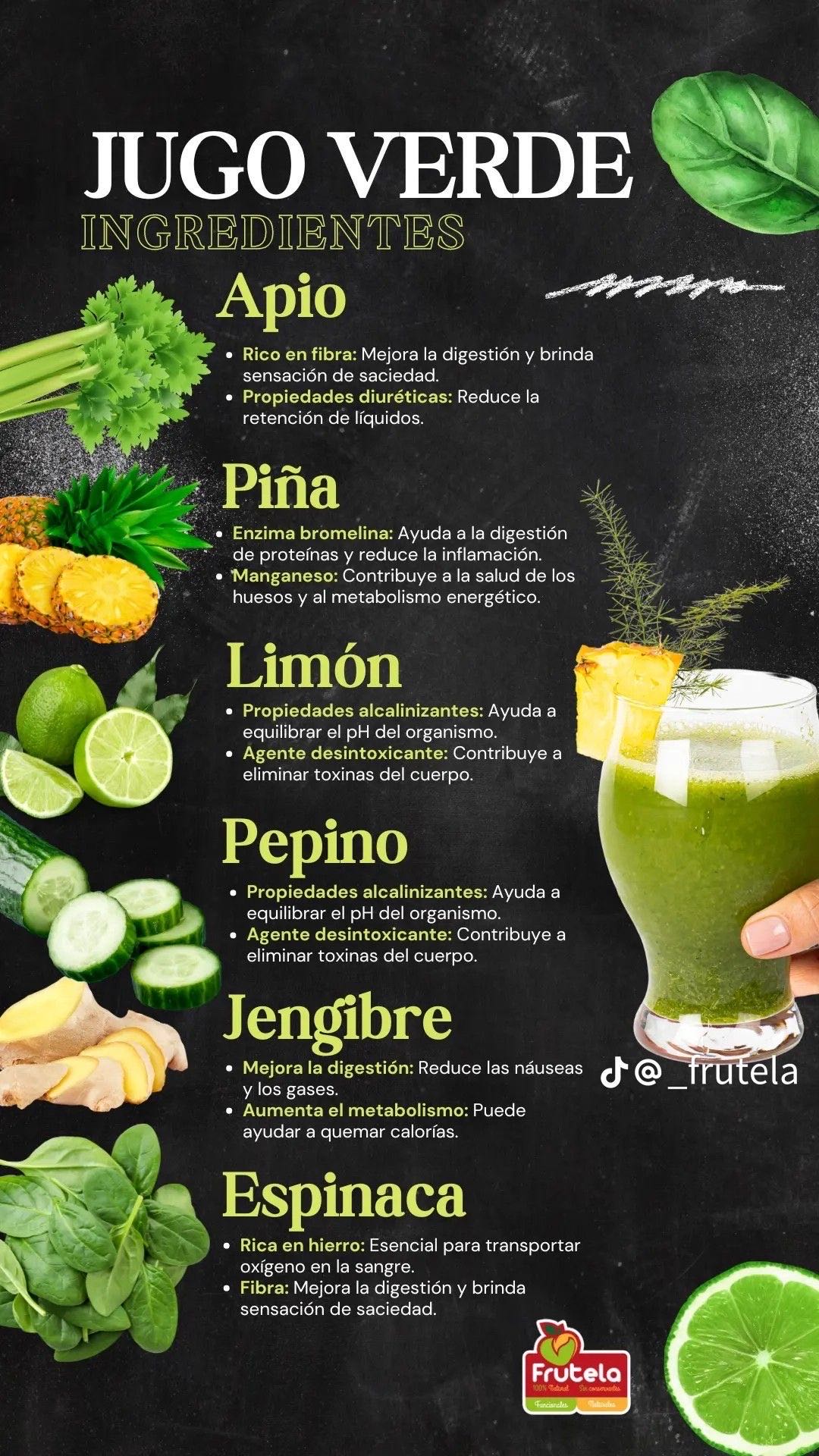 Jugo verde detox