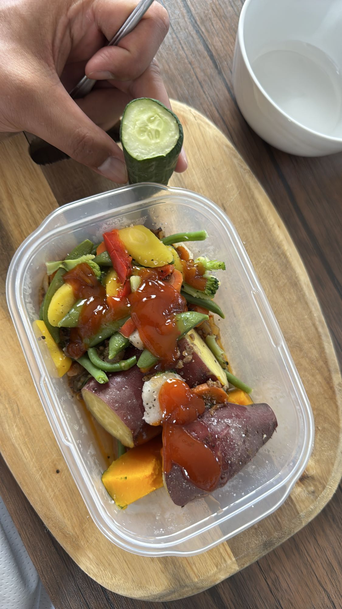 Veggie Sweet Potato Bowl