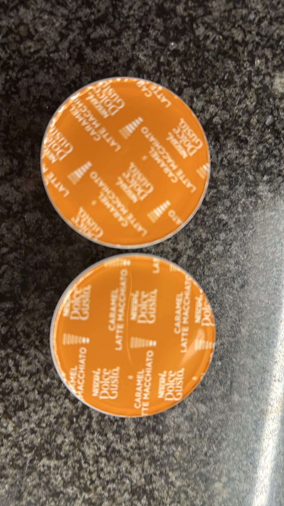 Caramel latte macchiato