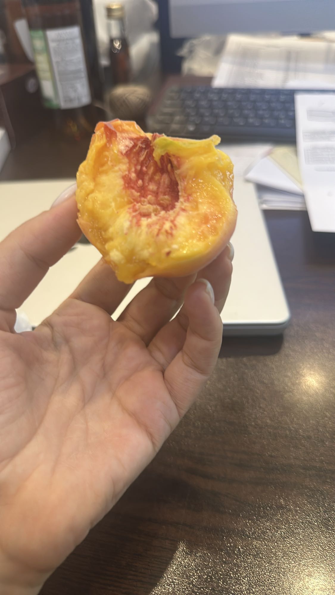 Fresh Peach Snack
