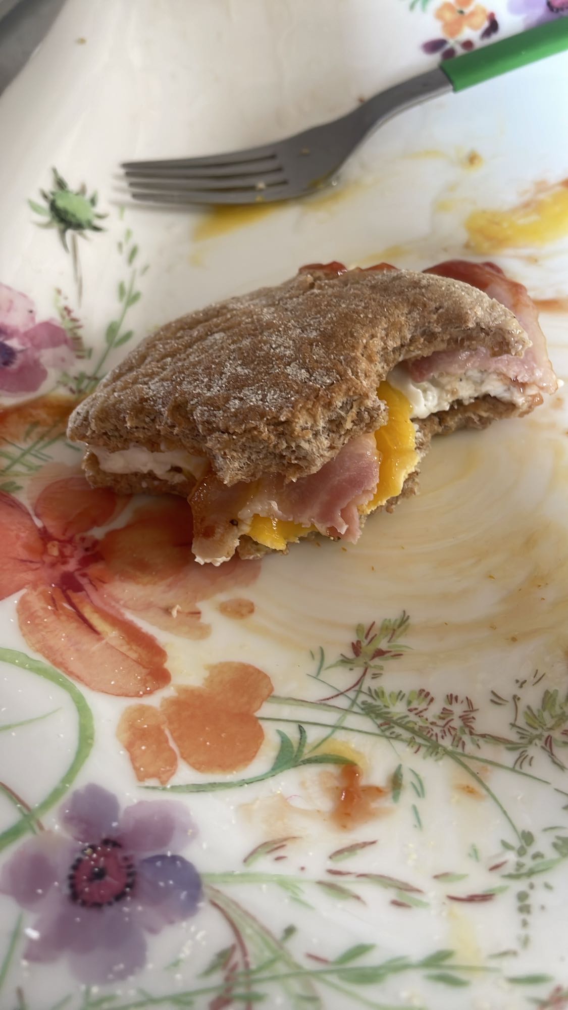 Sandwich œuf jambon