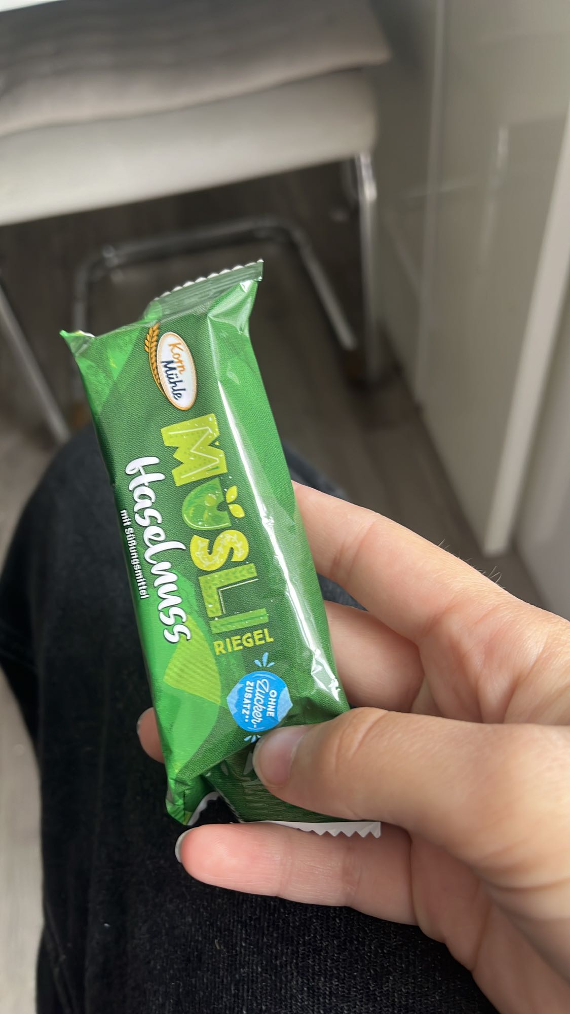 Müsli Haselnuss Riegel