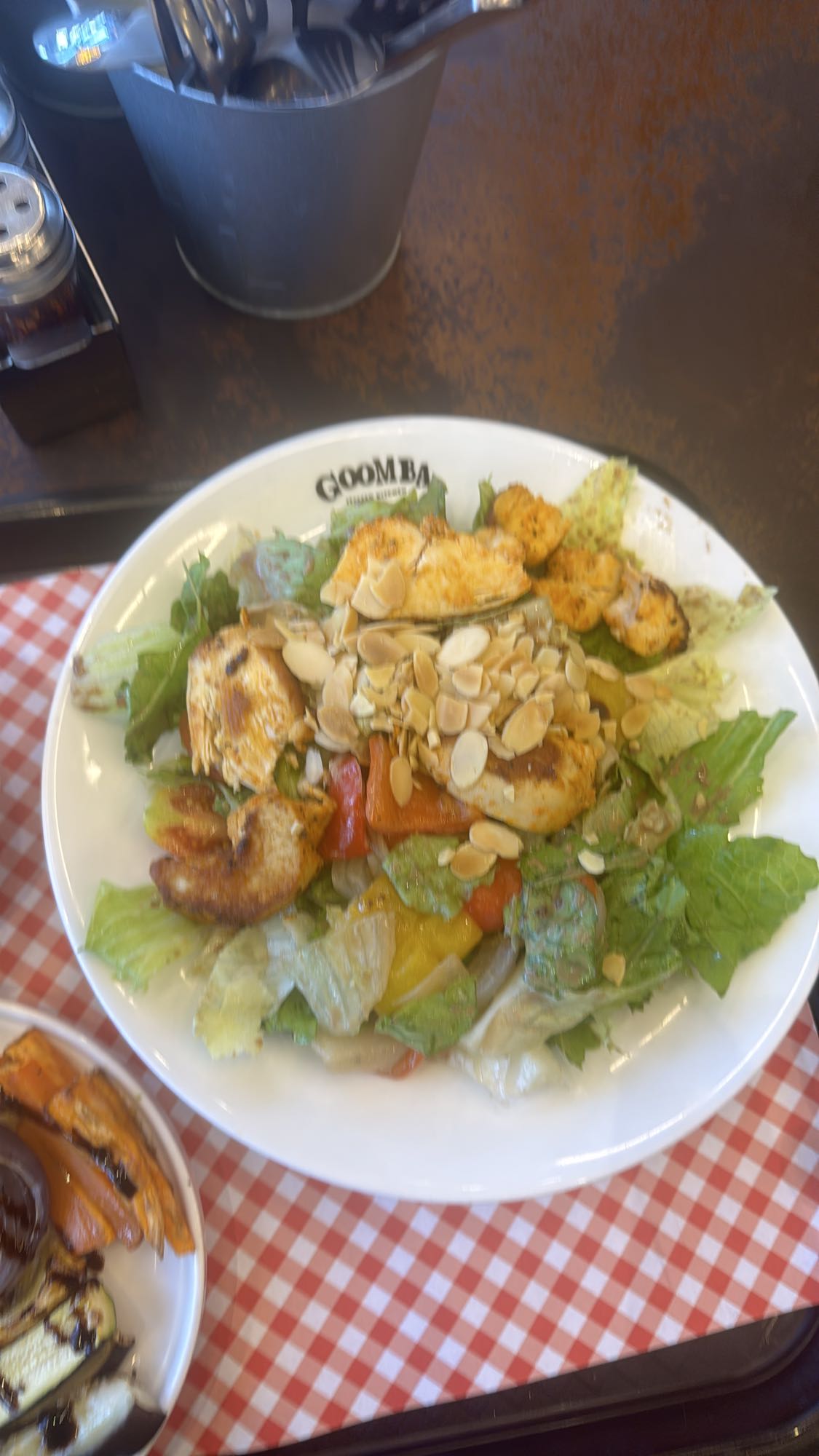 Chicken Almond Salad