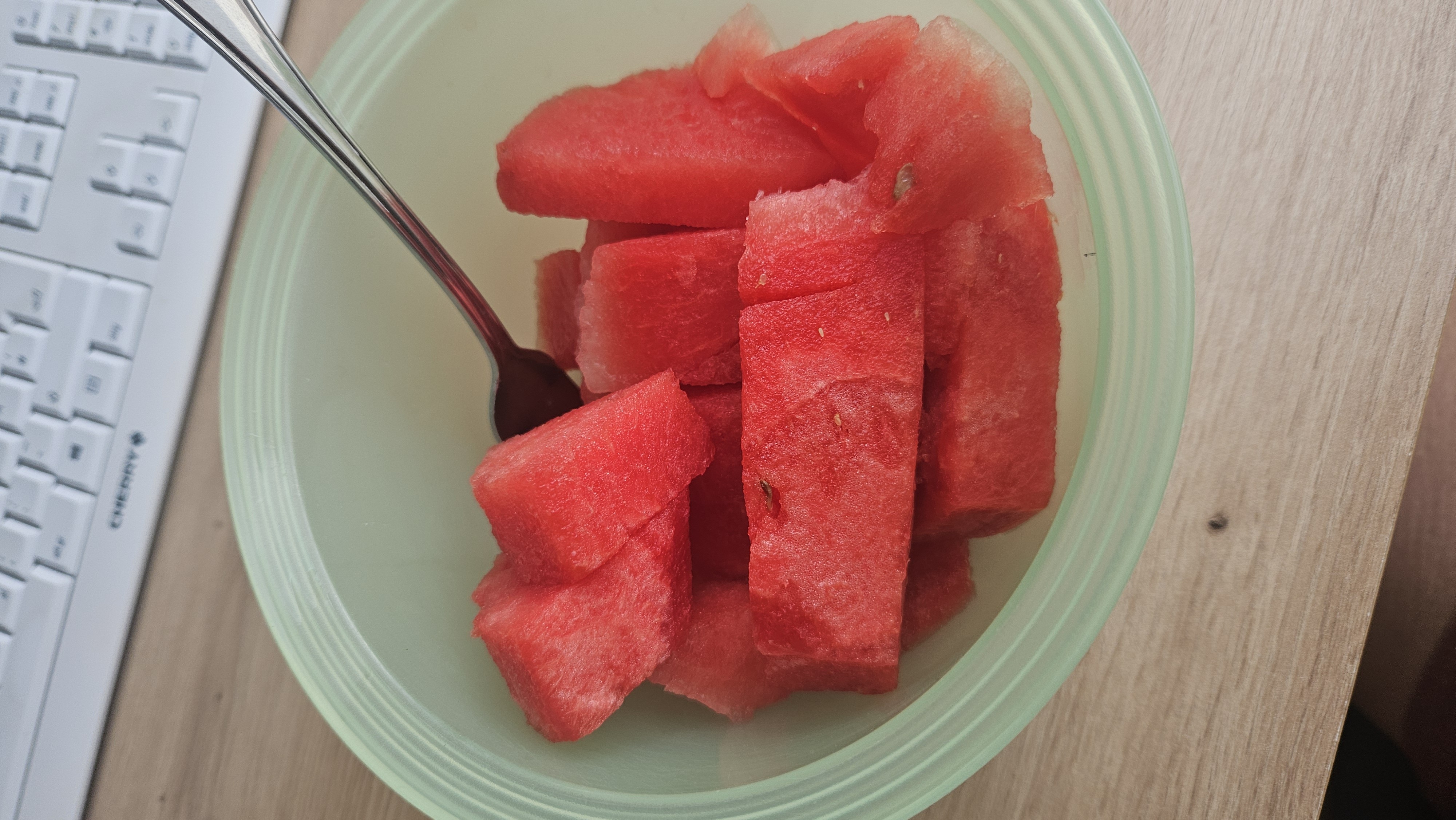 Wassermelonenstückchen