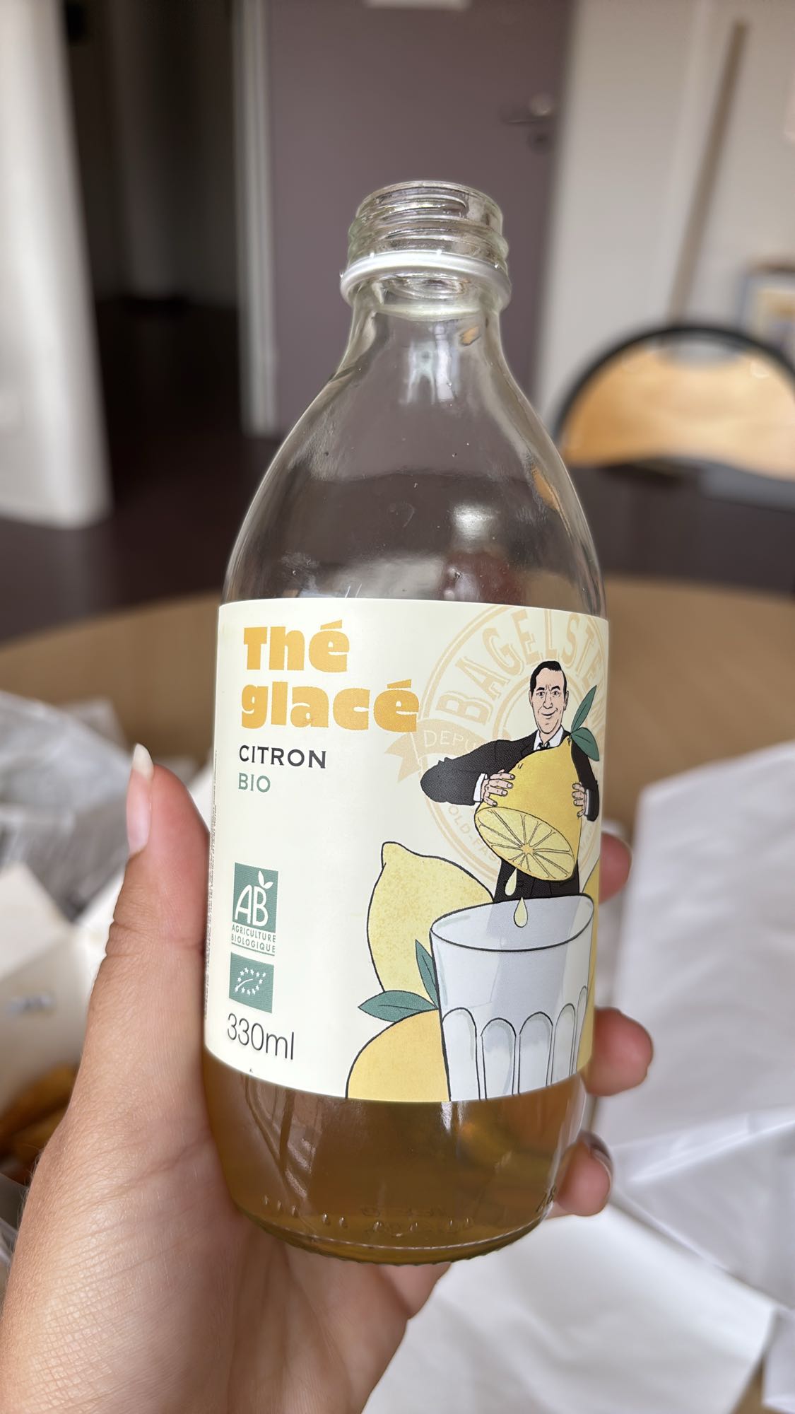 Thé glacé citron bio