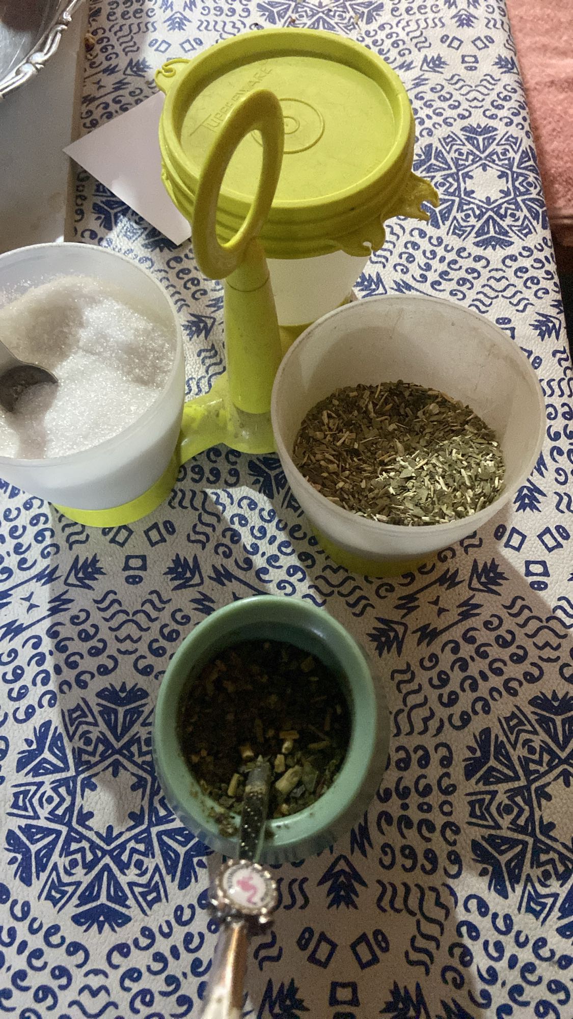 mate con azúcar