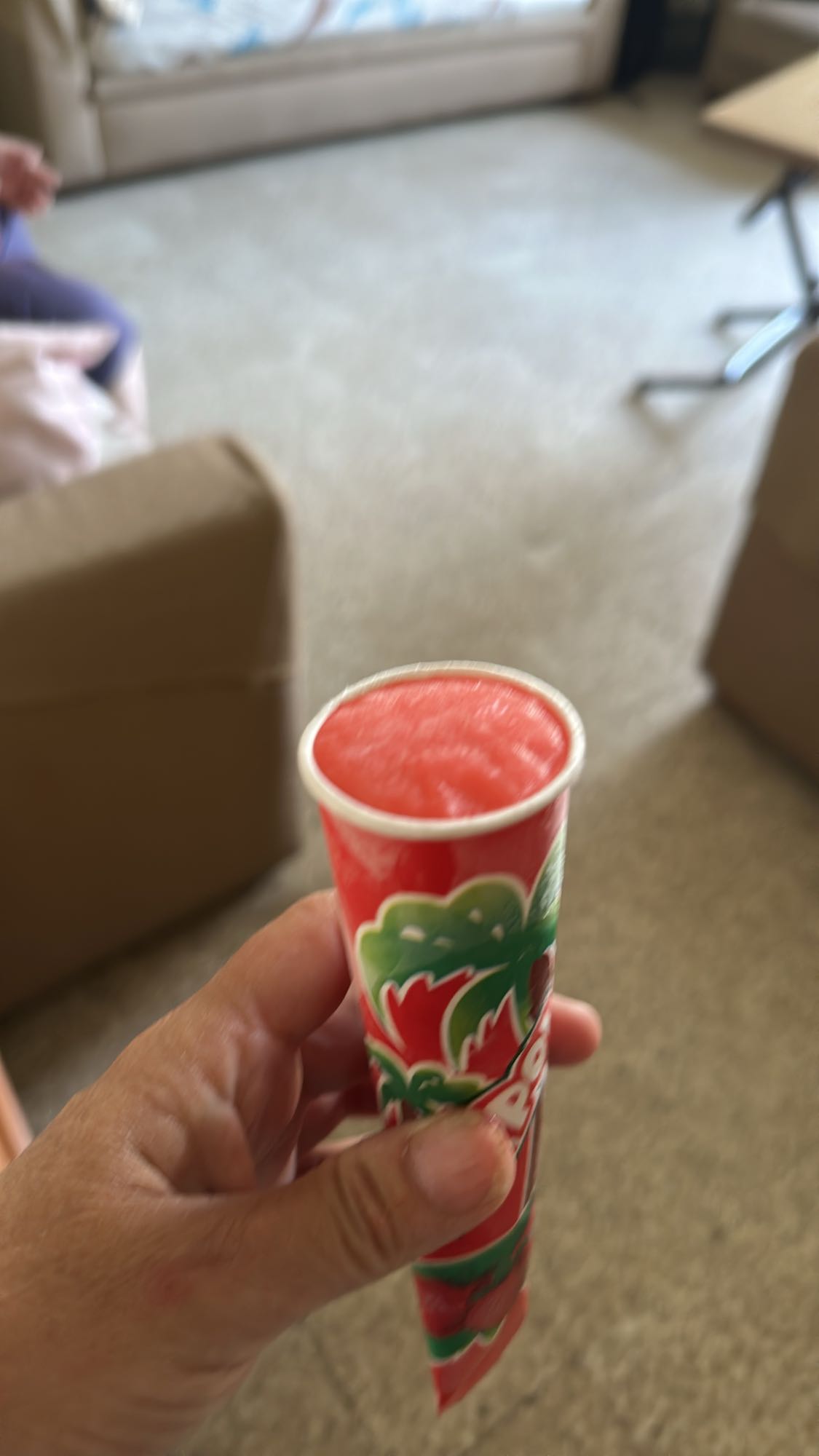 Strawberry Ice Pop