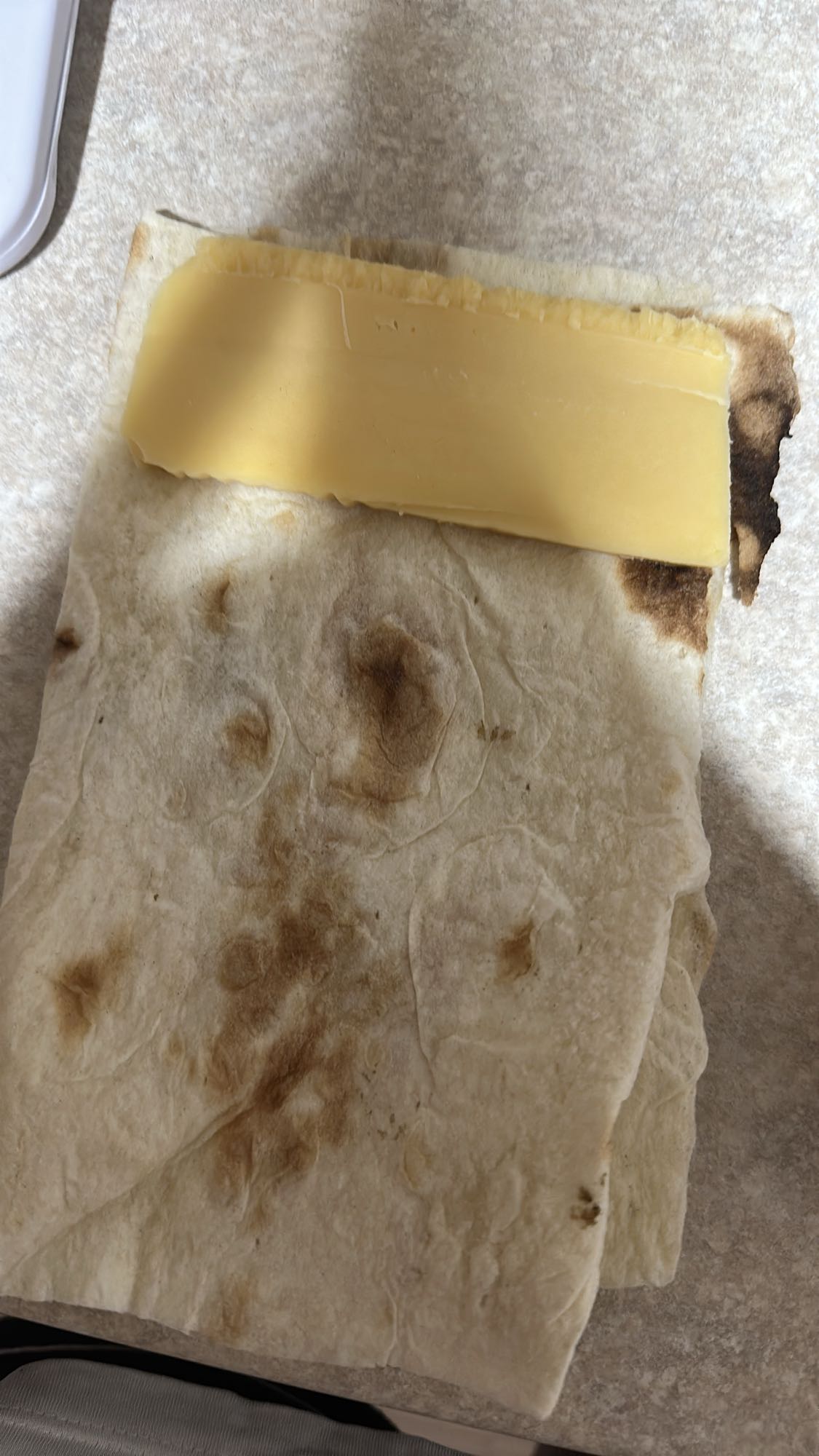 Cheese Flatbread Wrap