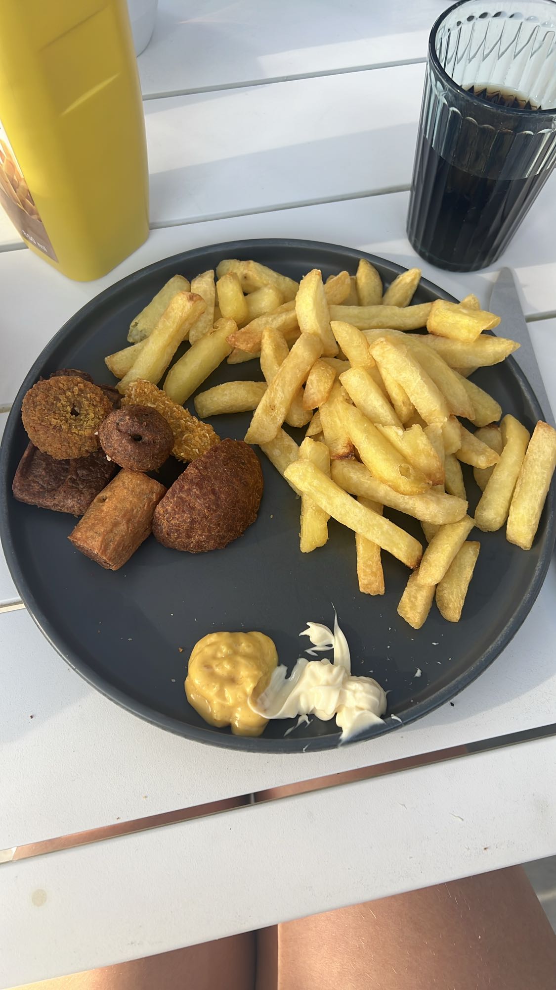 Snack met friet