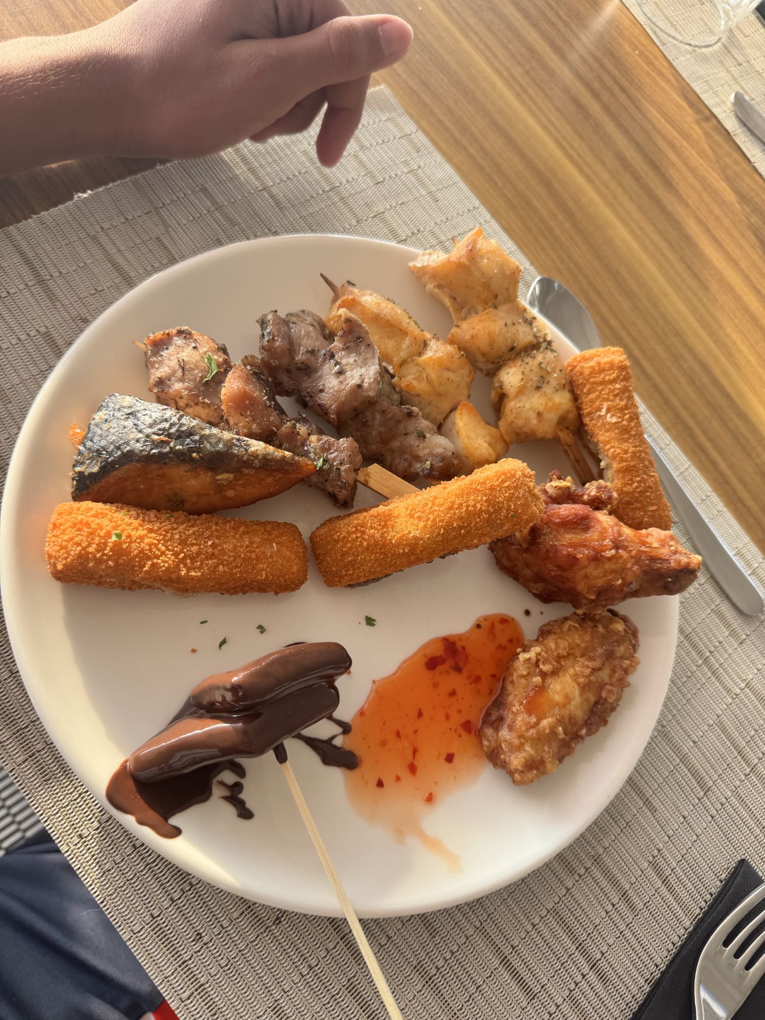 Mixed Grill & Fried Plate