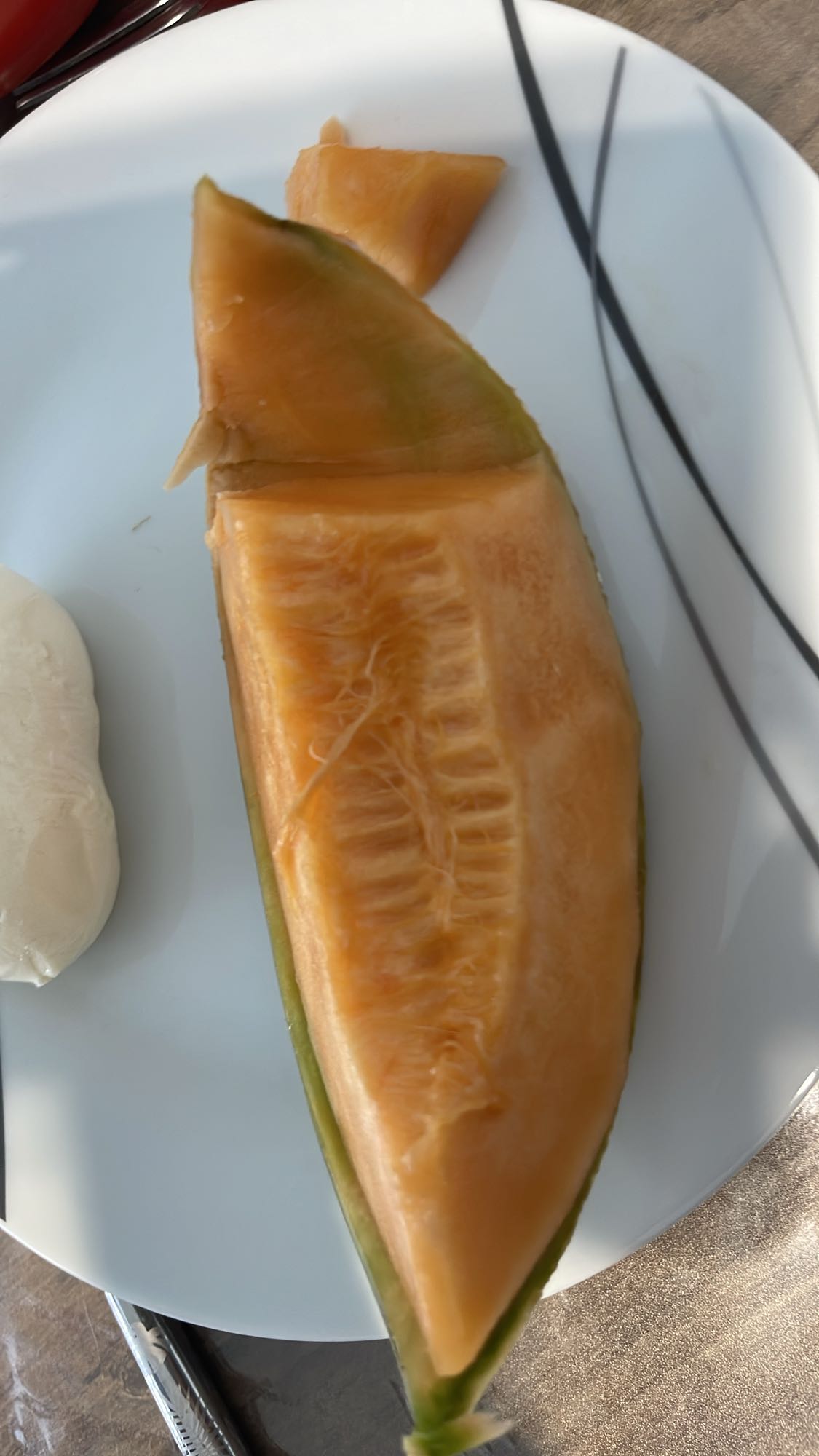 Melon et mozzarella