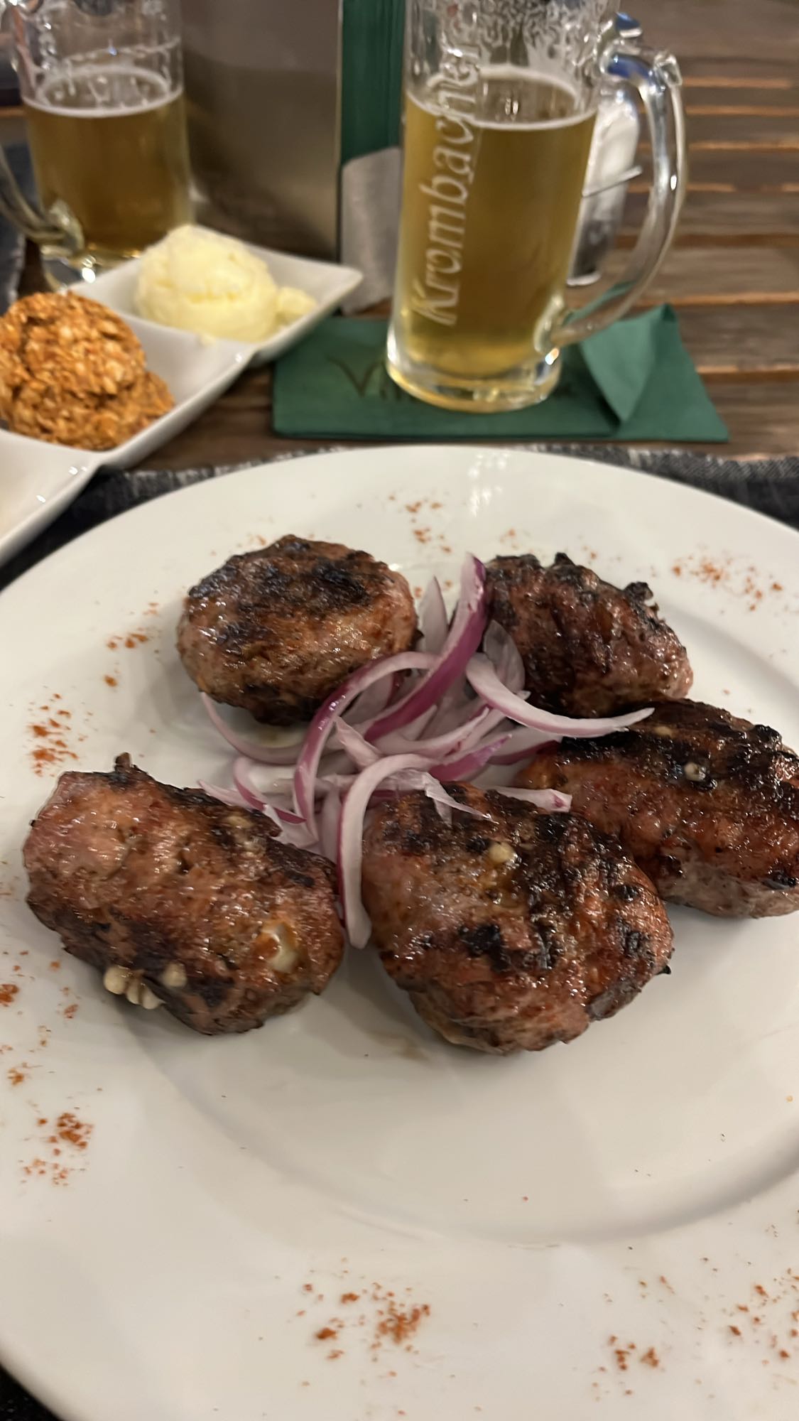 Кюфтета с лук и разядки