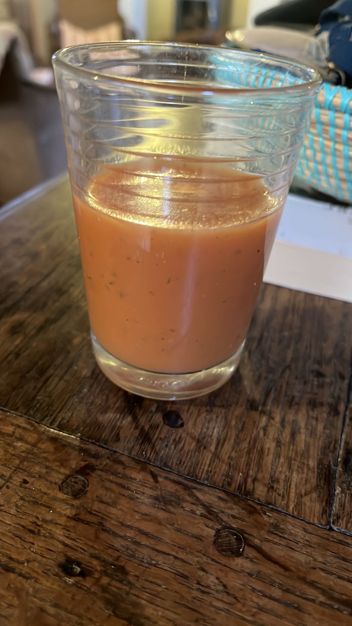 Jus de tomate maison