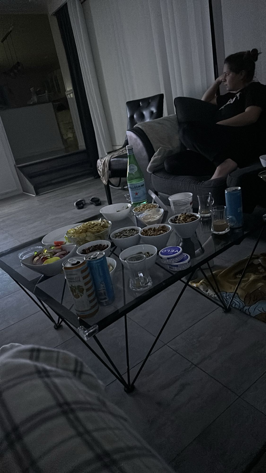 Kvällssnacks och dryck