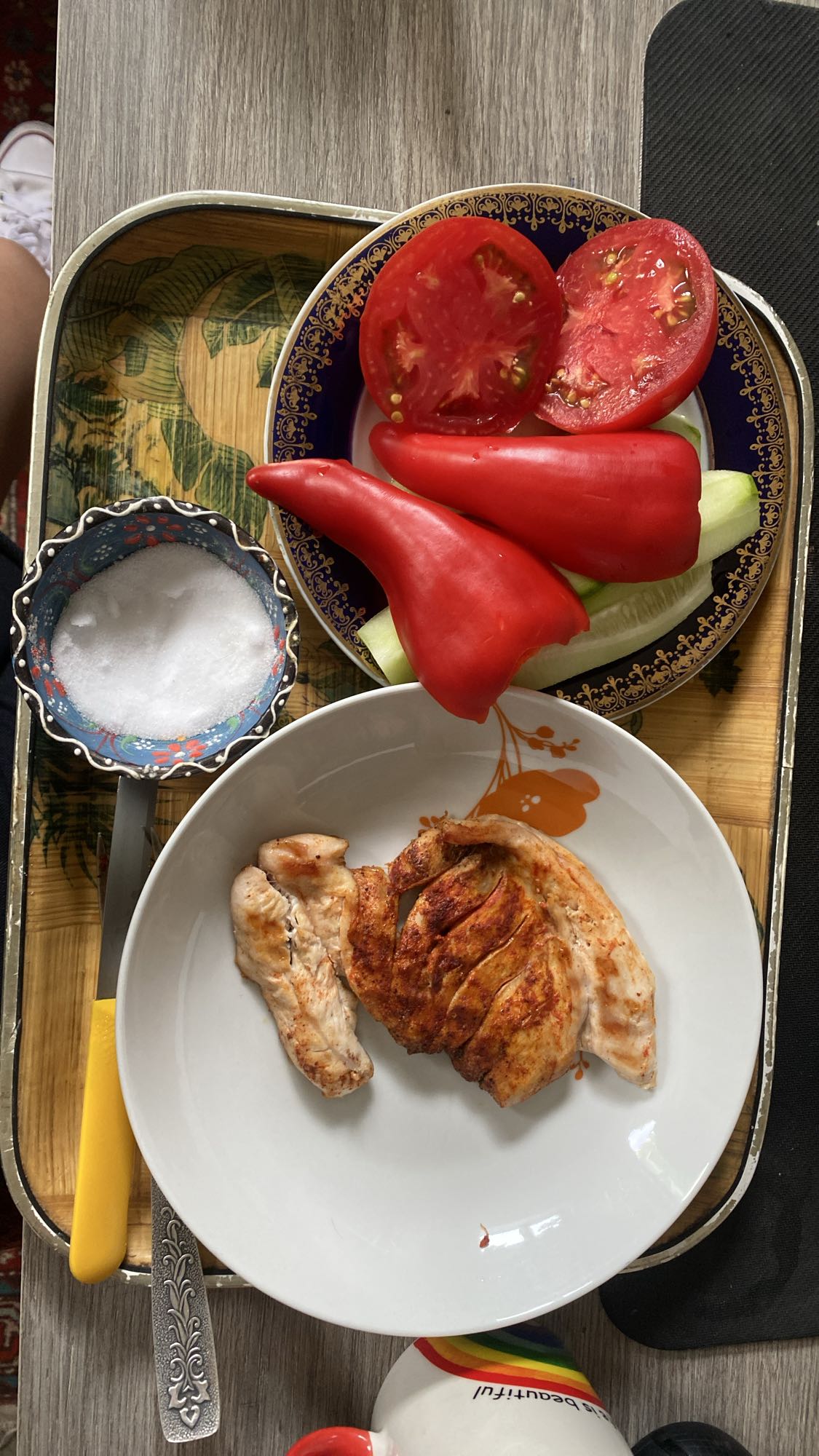 Chicken and Veggie Plate