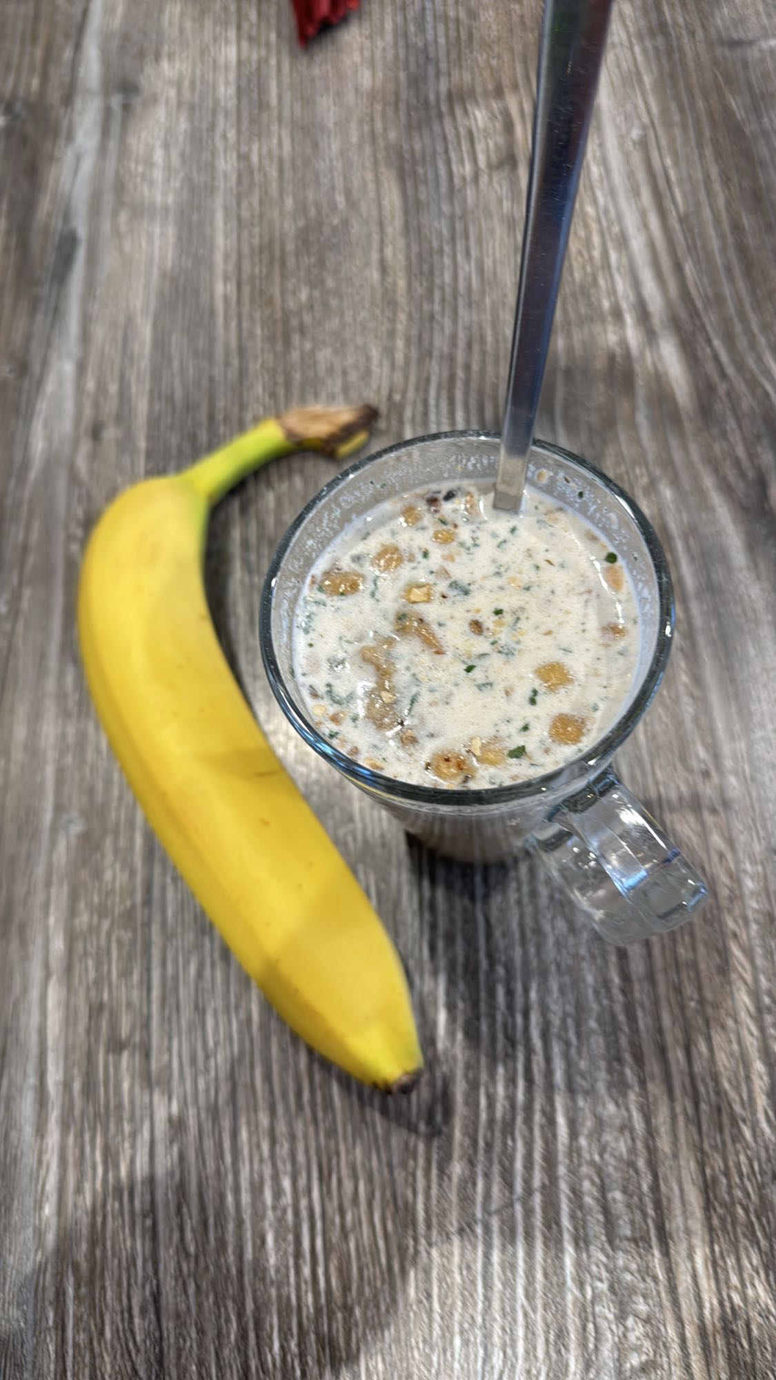 Banaan noten smoothie