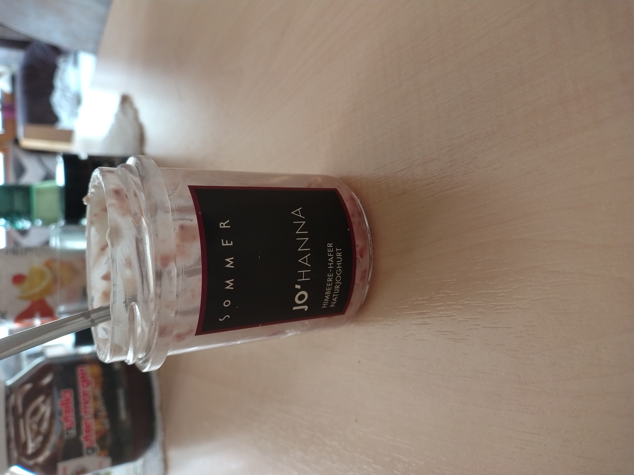 Himbeer-Hafer Joghurt