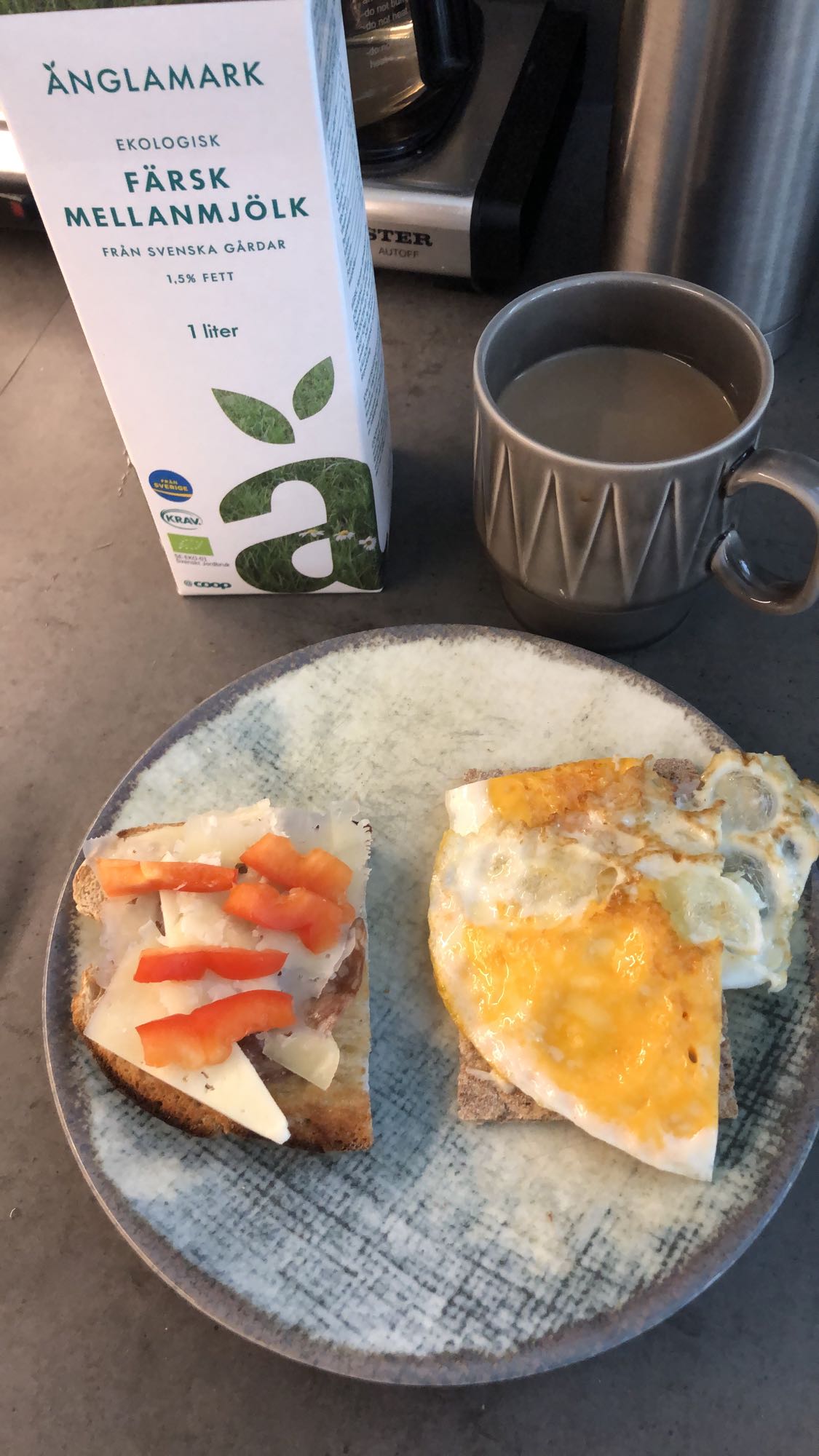 Smörgås med ägg & ost